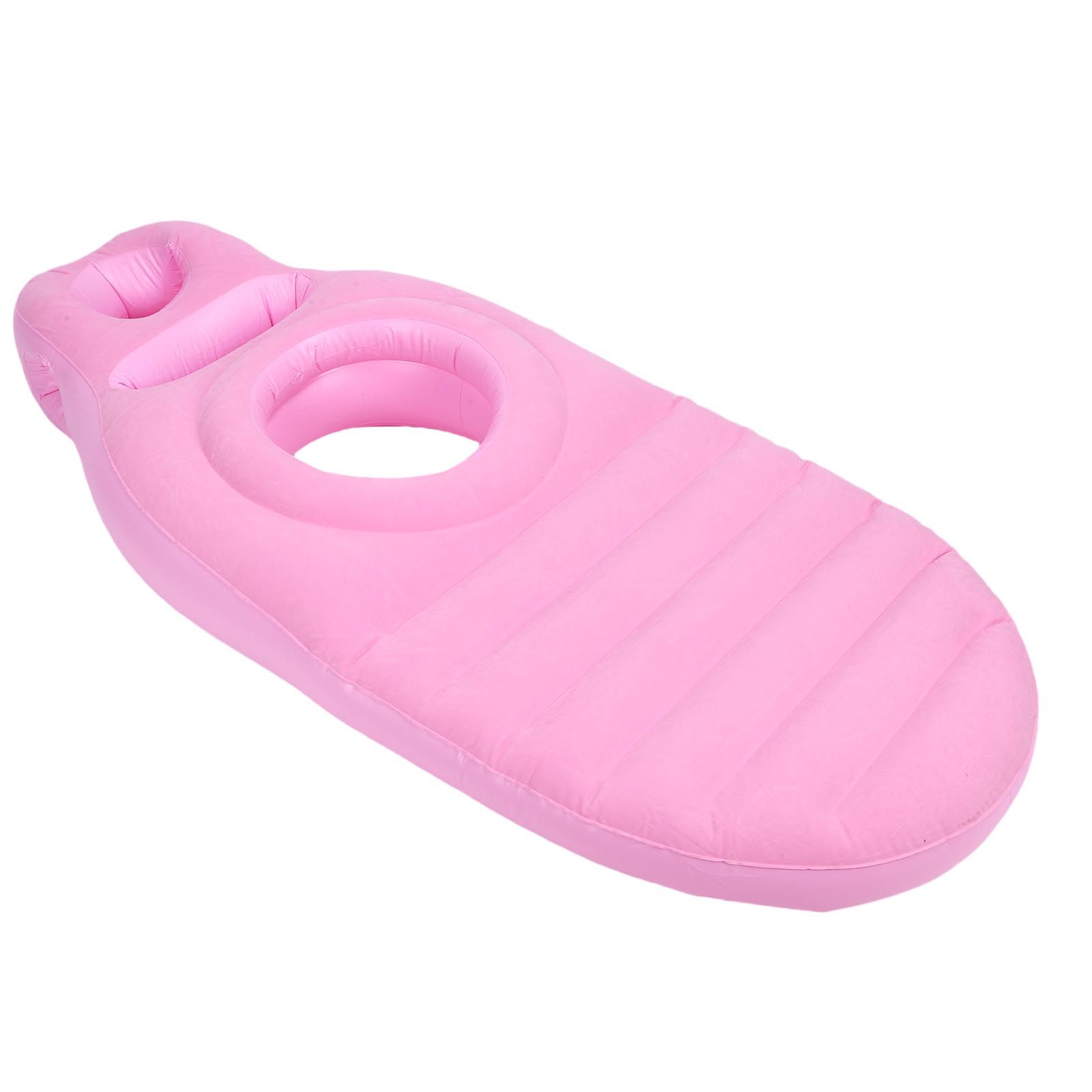 Full Body Pillow with Belly Hole Comfortable Lightweight PVC Inflatable Pool view 10