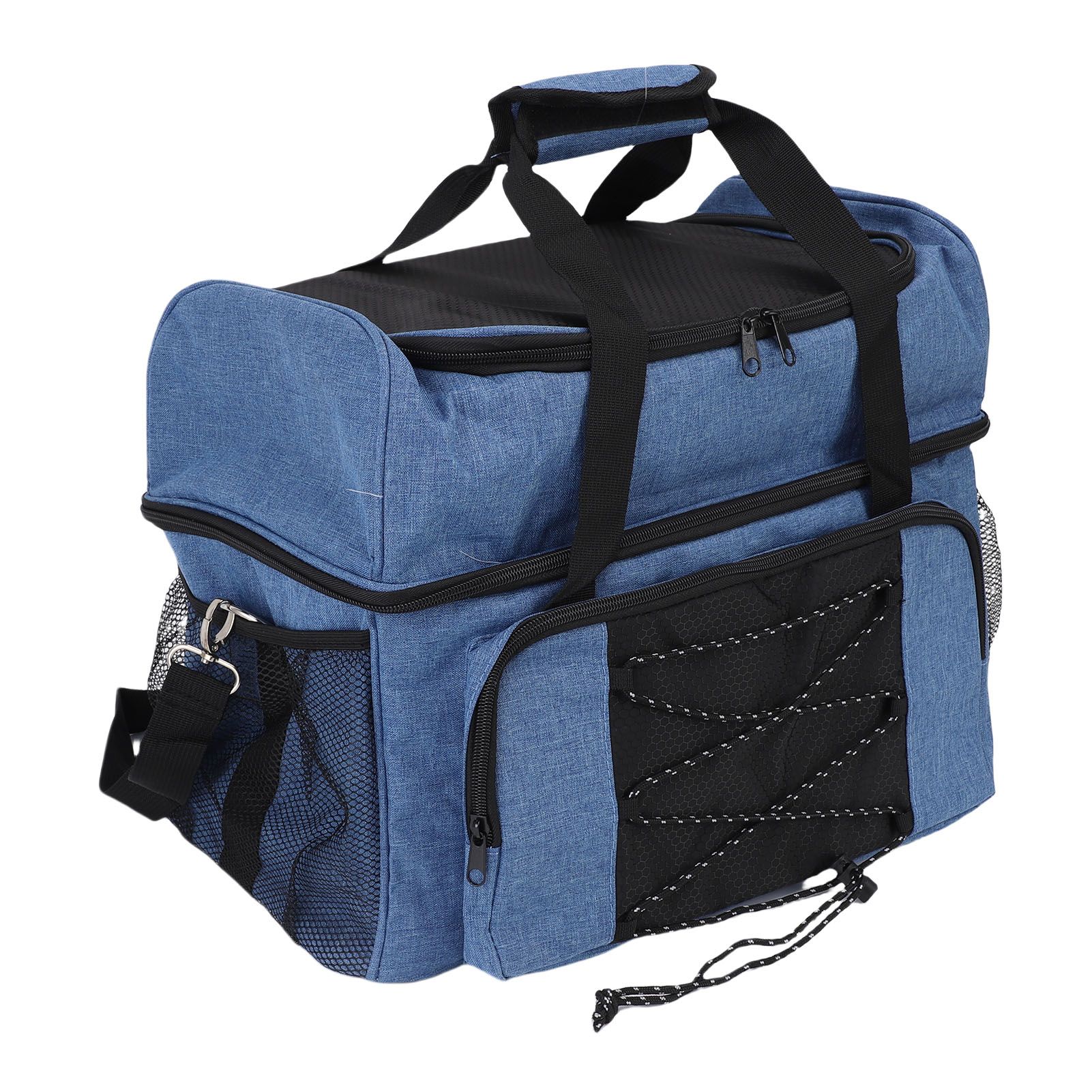 Bowling Ball Bag with Padded Holder Portable 2 Balls Storage Bag Adjustable view 6