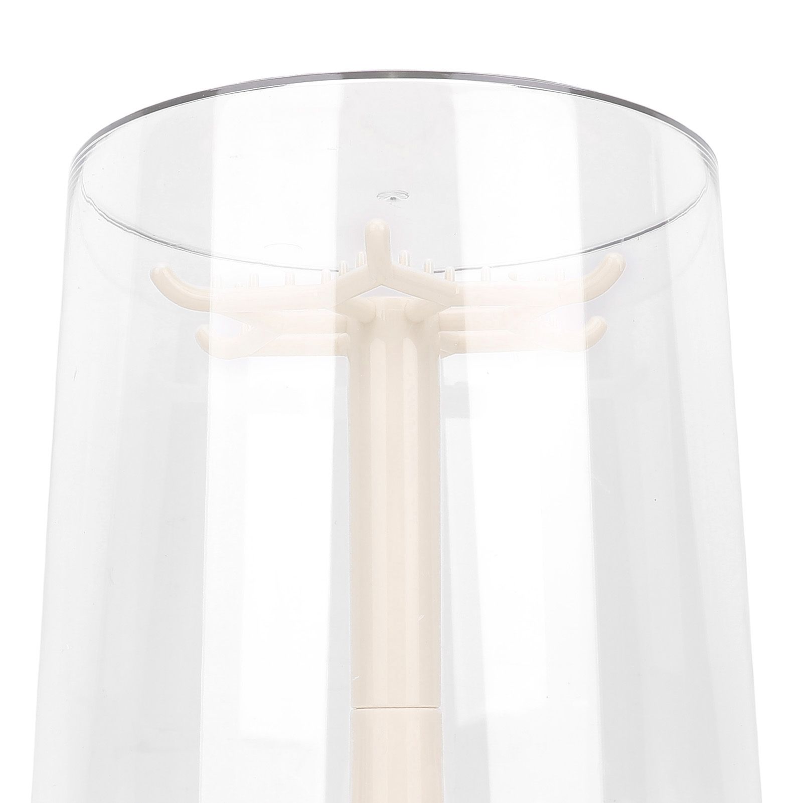 Doll Rotating Clear Display Case Transparent Figures Doll Protective Storage view 5