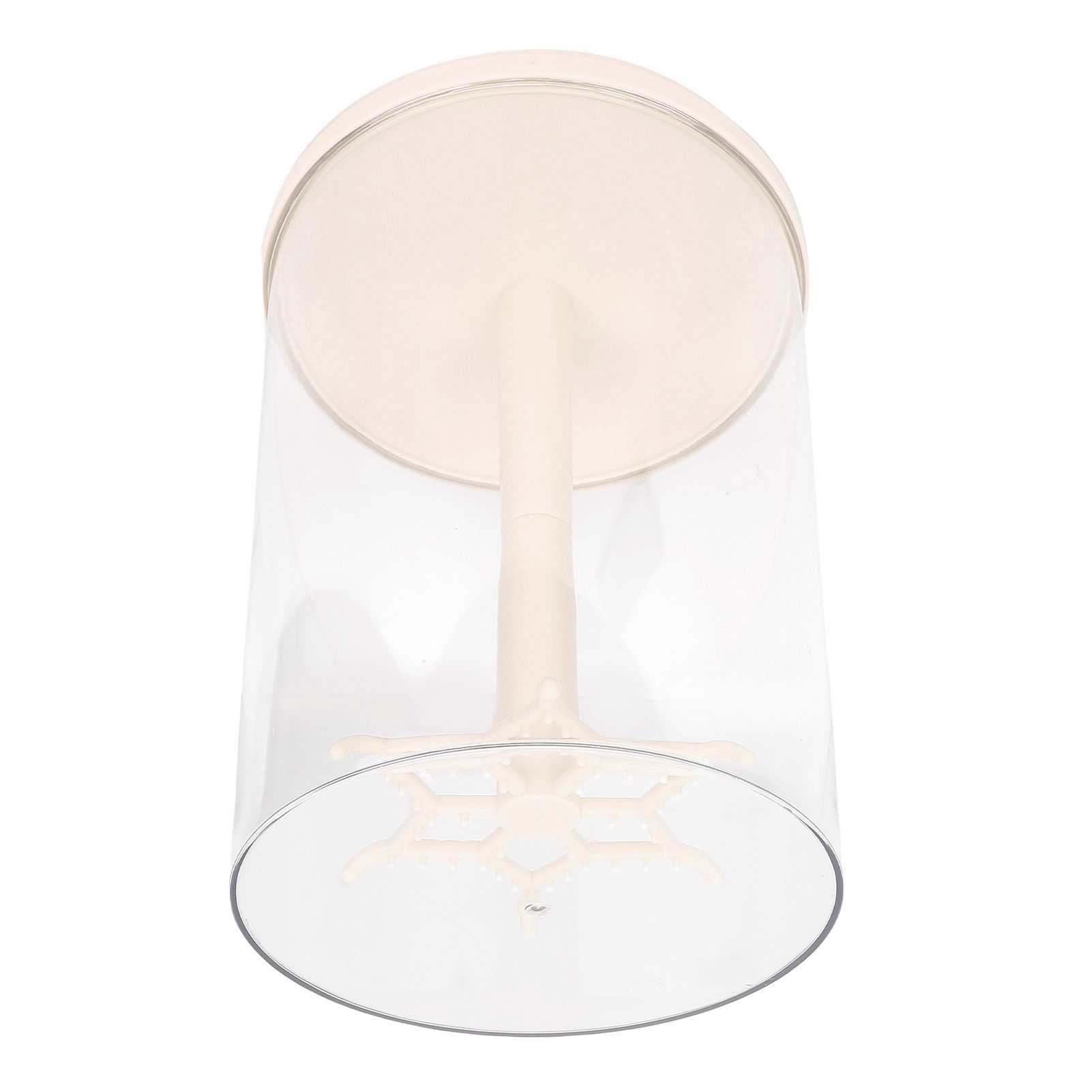 Doll Rotating Clear Display Case Transparent Figures Doll Protective Storage view 11