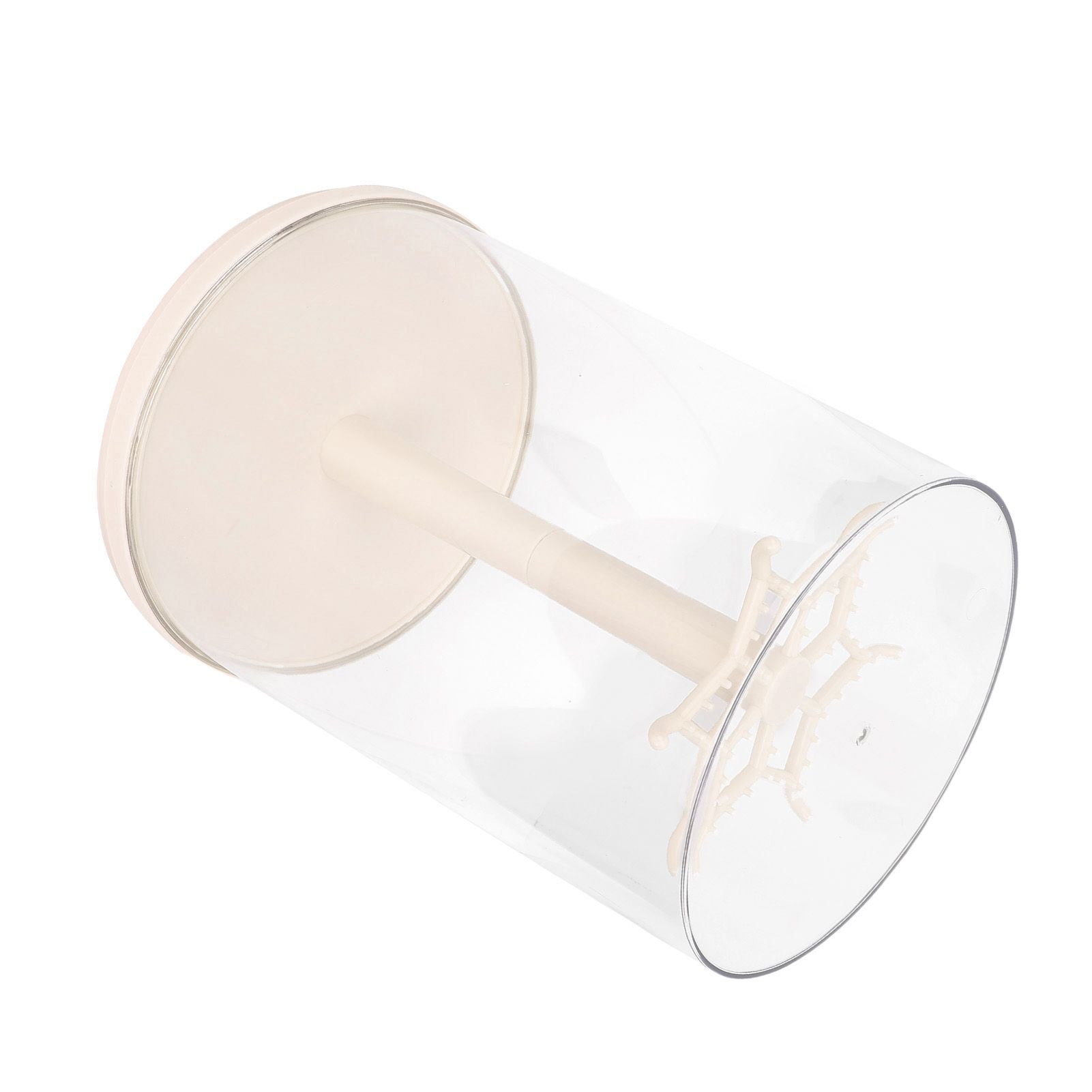 Doll Rotating Clear Display Case Transparent Figures Doll Protective Storage view 12