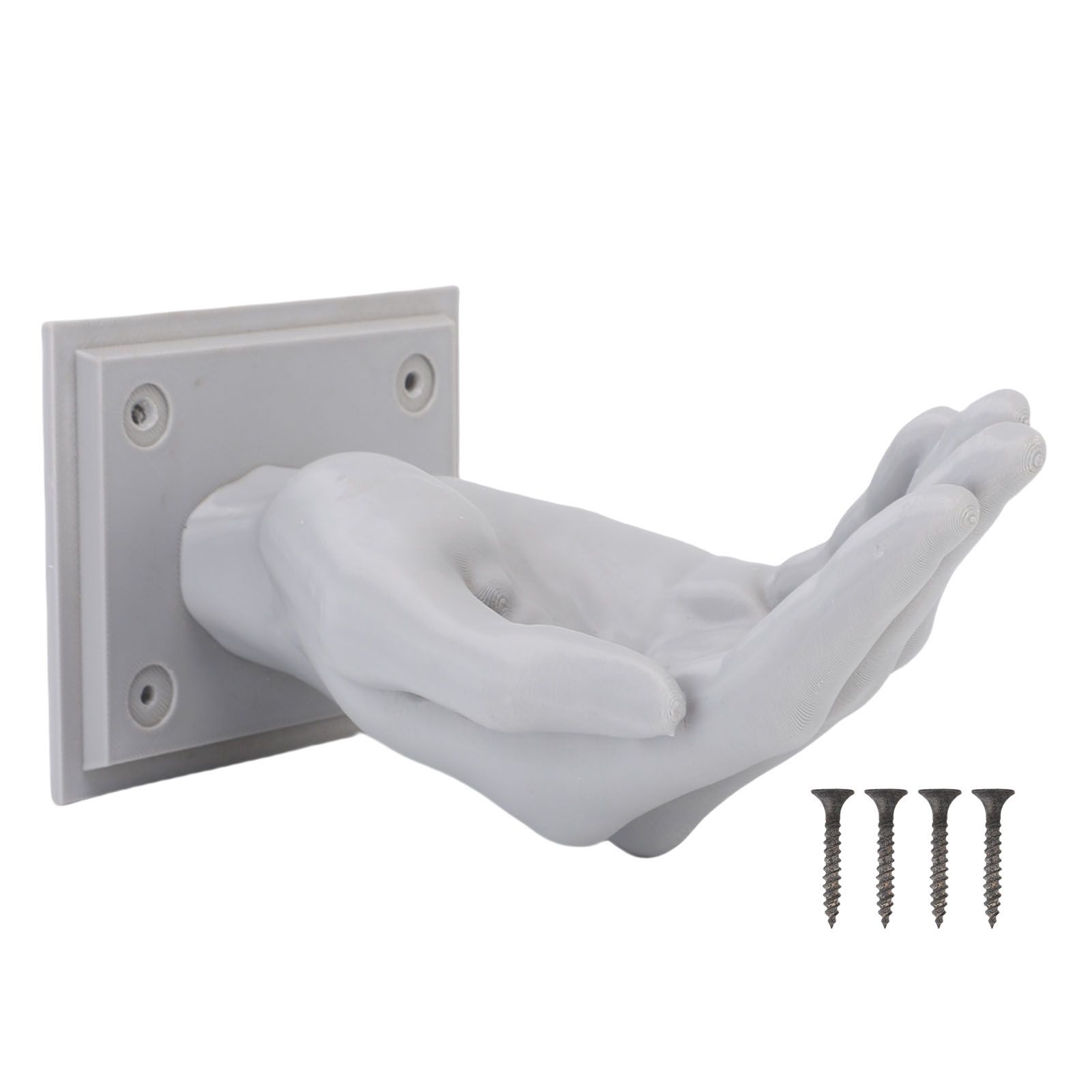 Hand Shaped Wall Mounted Hanger Hook PLA Multifunctional Wall Holder for Coats view 3