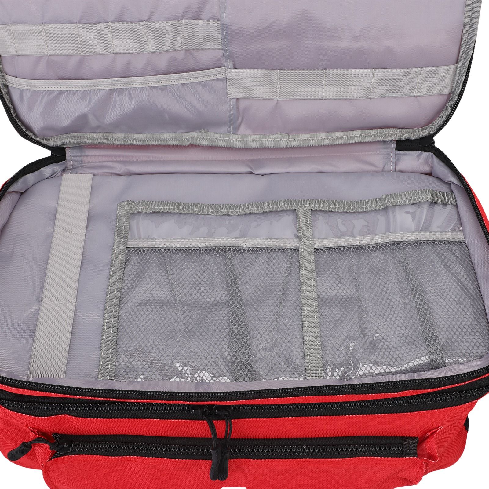 First Responder Bag Double Layer Medication Carrying Case Nylon Large view 5
