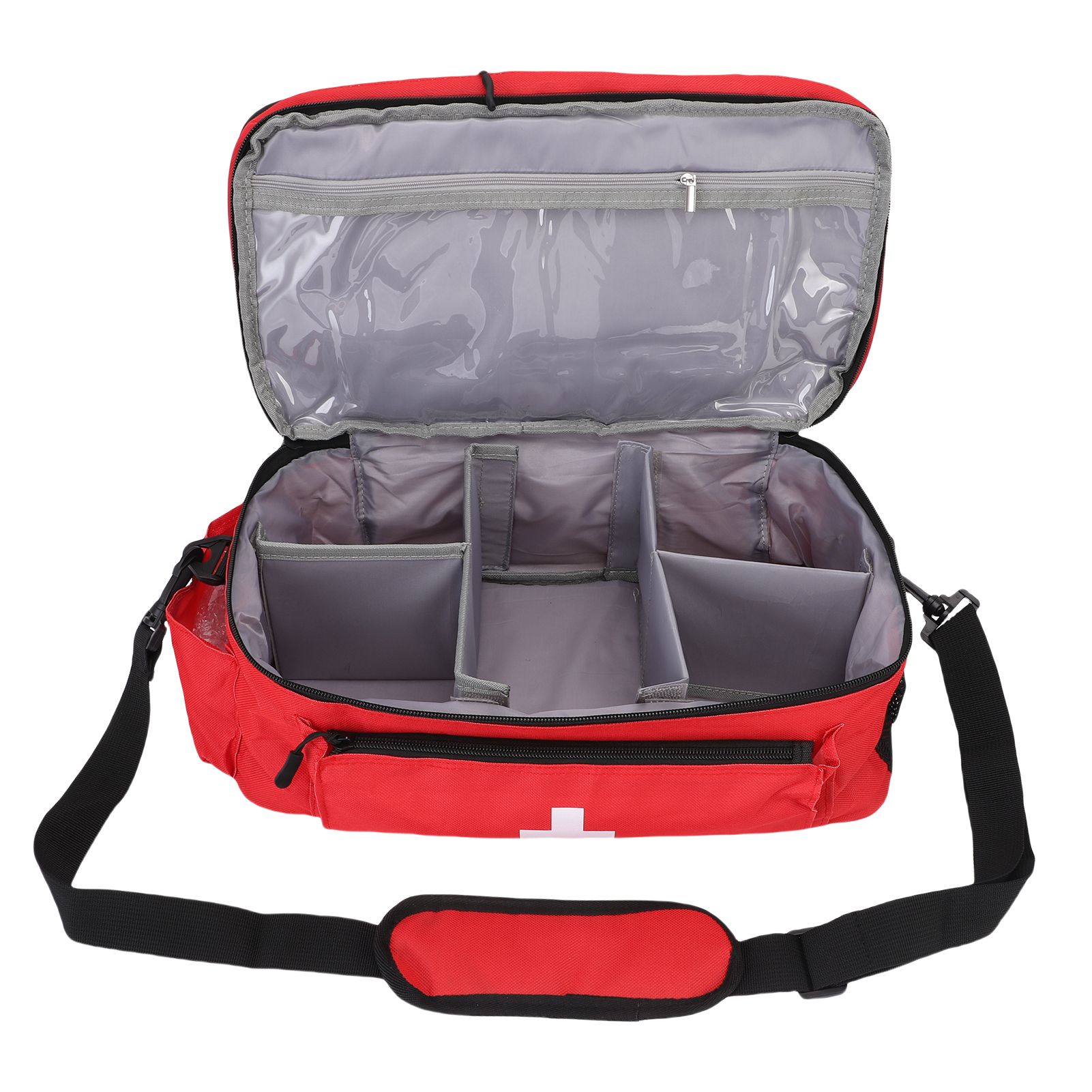 First Responder Bag Double Layer Medication Carrying Case Nylon Large view 6