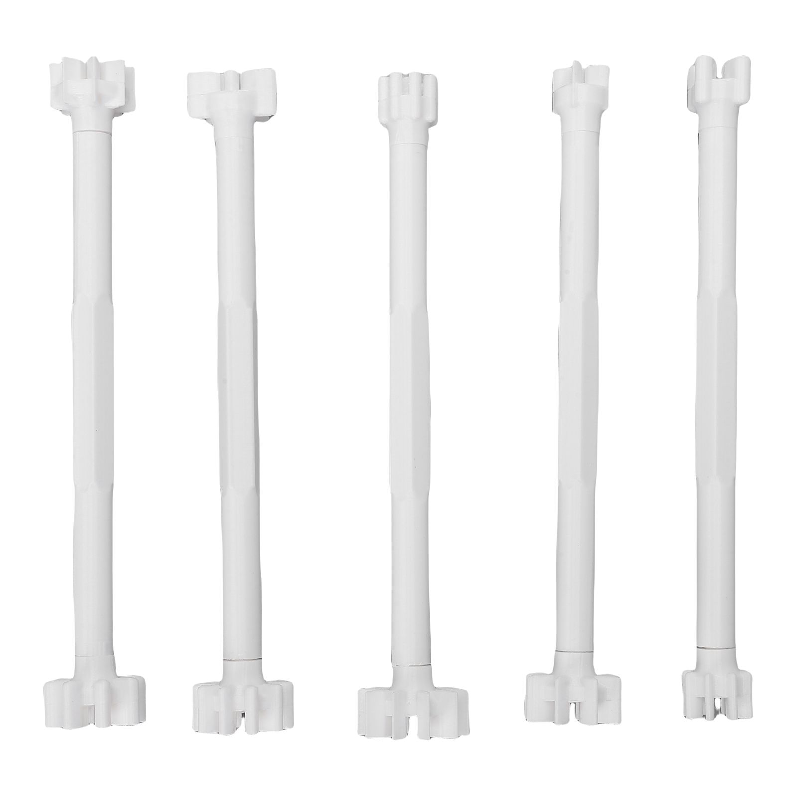 5PCS Flower Floral Dotting Tools for Dot Painting 10 Petal Shapes Dotting Pens view 3