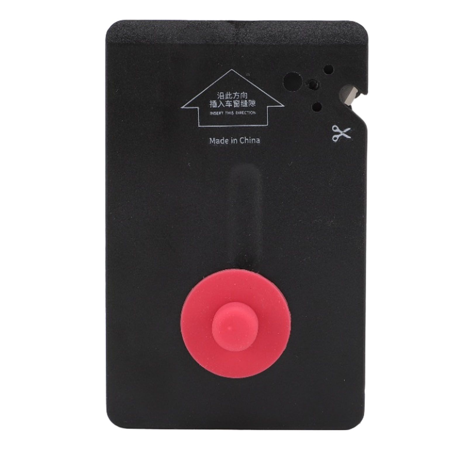 Car Window Glass Breaker Card Tungsten Steel Pin Card Type Seatbelt Cutter view 6