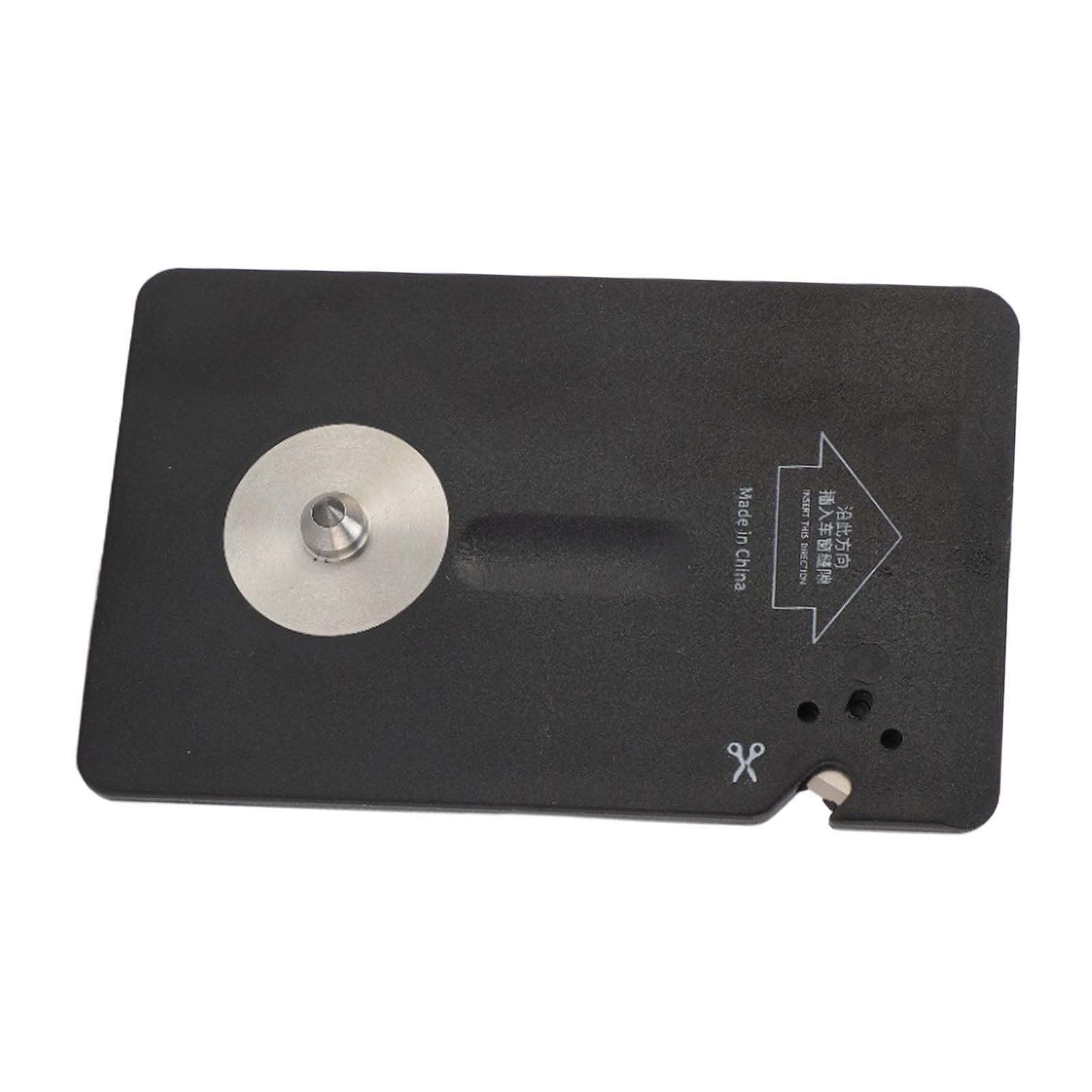Car Window Glass Breaker Card Tungsten Steel Pin Card Type Seatbelt Cutter view 8
