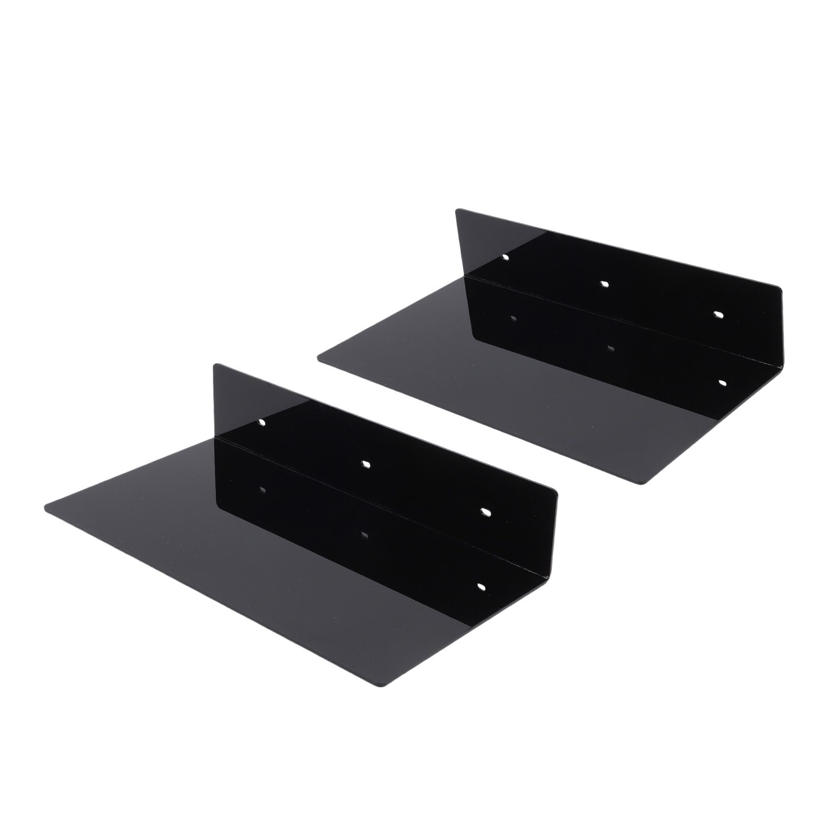 Wall Floating Shelves Wall Mounted Storage Acrylic Display Shelf Organizer for view 4