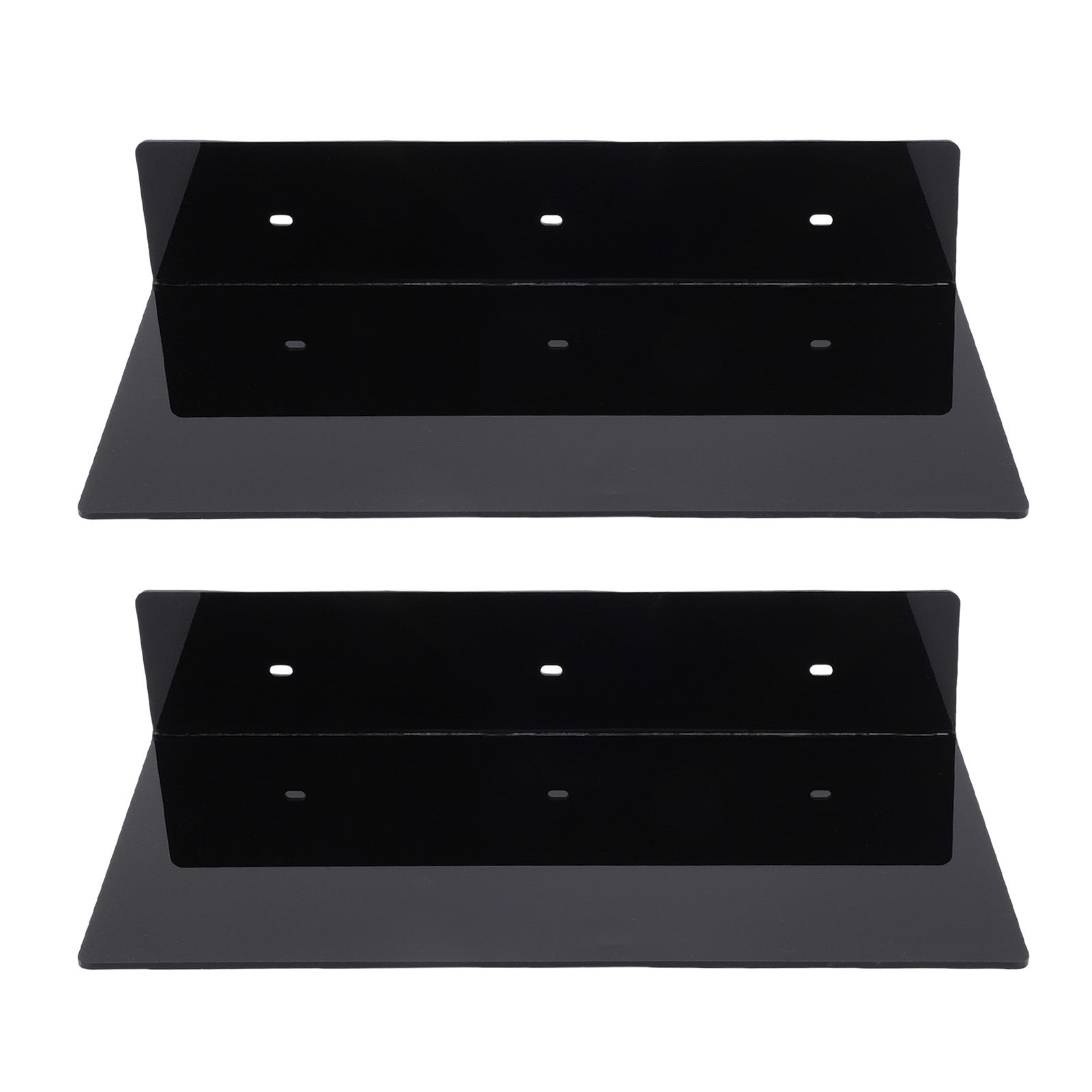 Wall Floating Shelves Wall Mounted Storage Acrylic Display Shelf Organizer for view 7