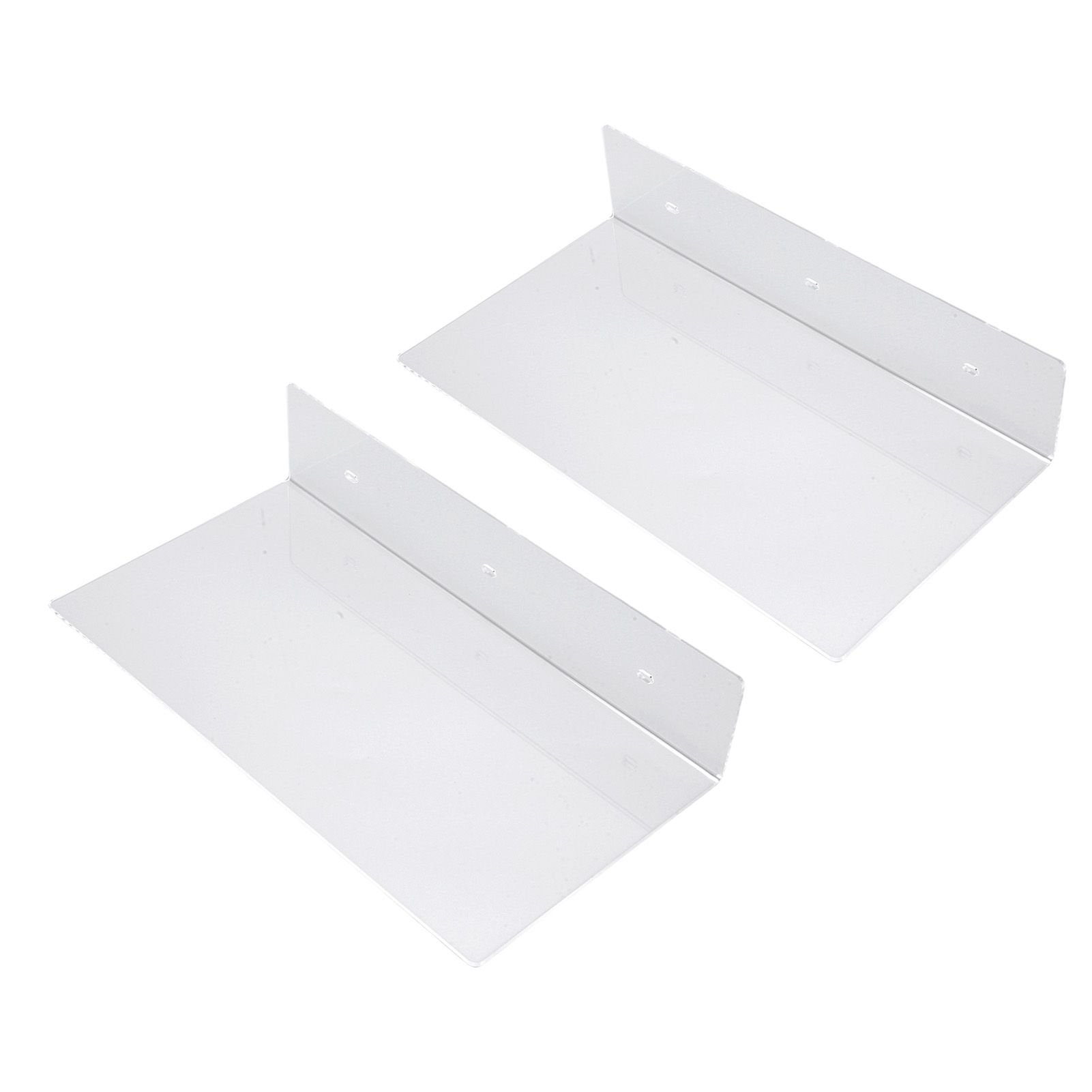Wall Floating Shelves Wall Mounted Storage Acrylic Display Shelf Organizer for view 6