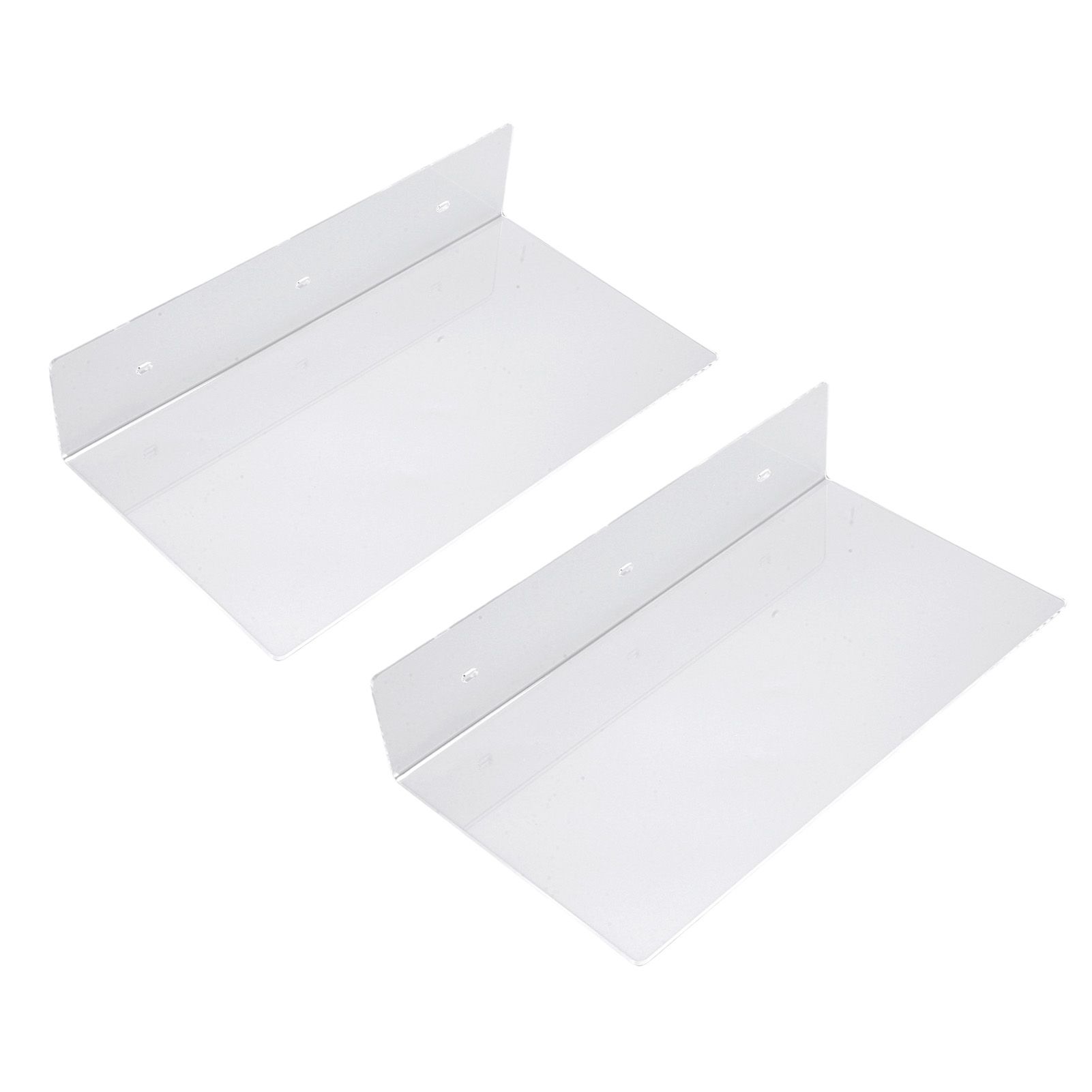 Wall Floating Shelves Wall Mounted Storage Acrylic Display Shelf Organizer for view 8