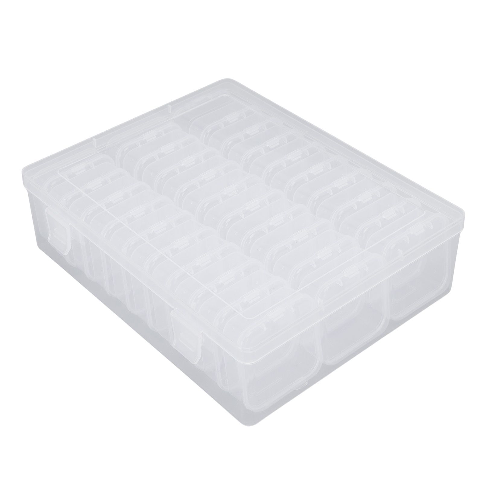 Small Bead Organizers Plastic Mini Clear Bead Storage Containers Transparent view 10