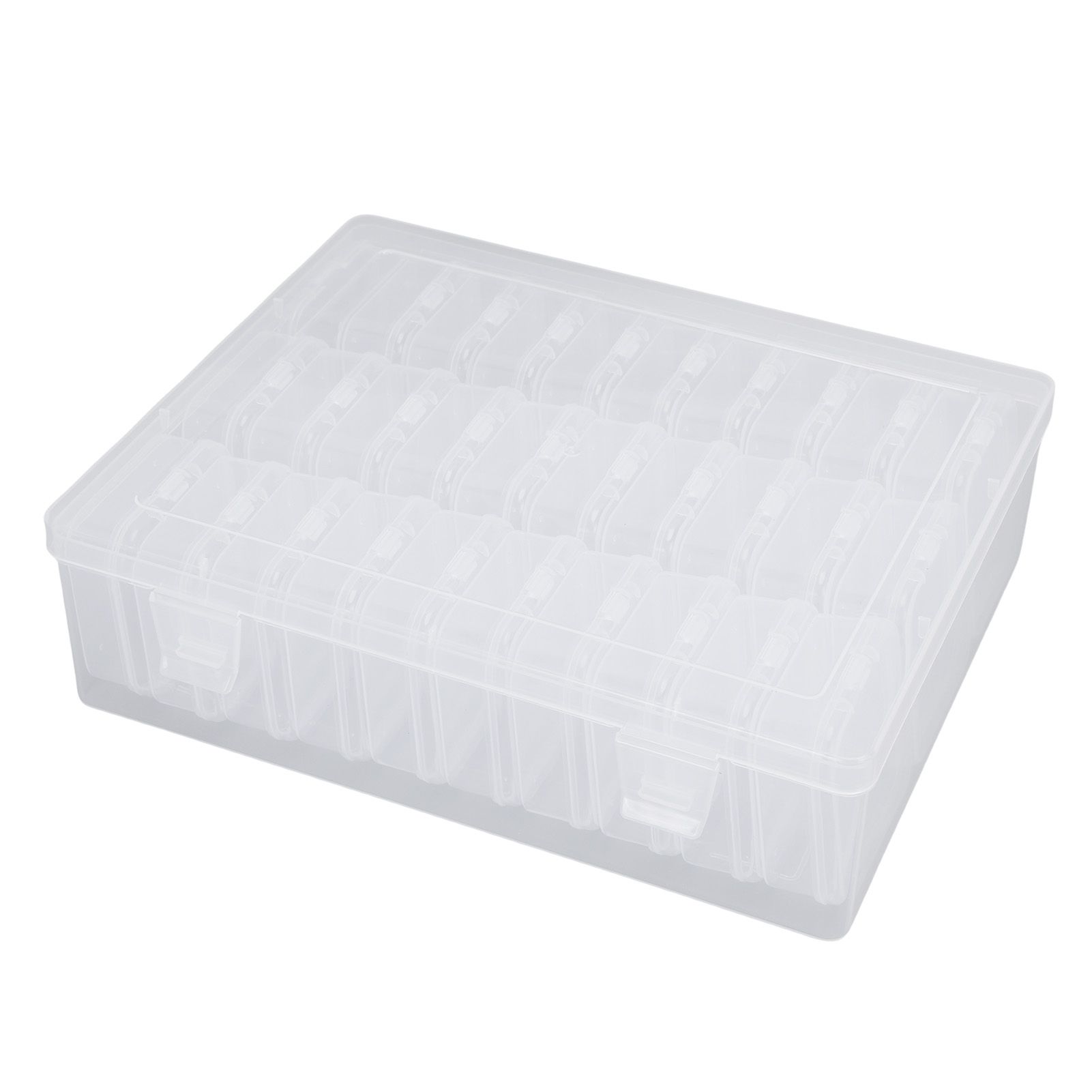 Small Bead Organizers Plastic Mini Clear Bead Storage Containers Transparent view 11