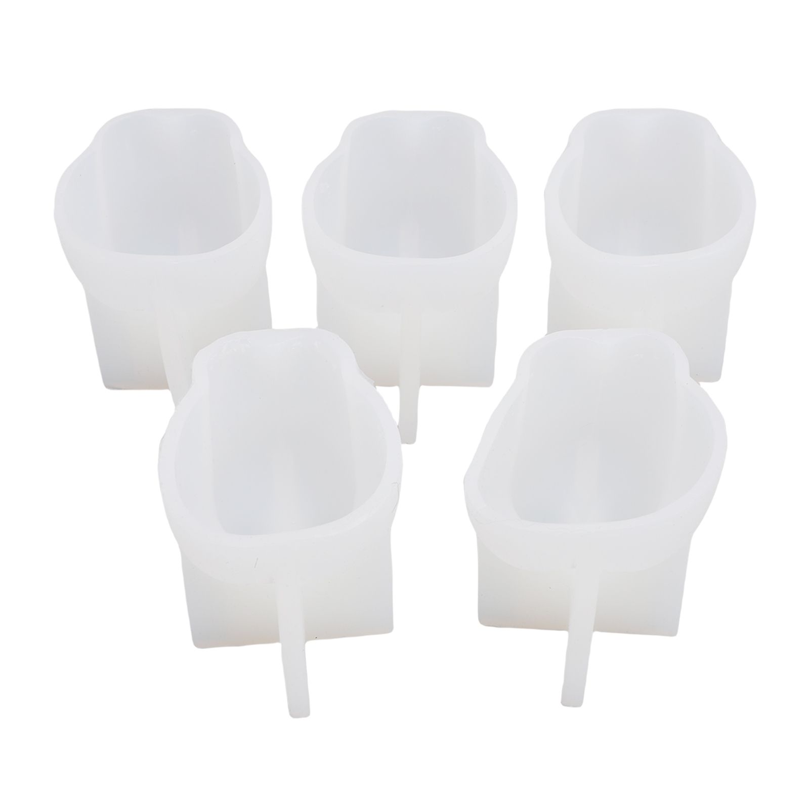 5pcs Cat Mold Microwave Freezer Safe Silicone 3D Cat Shaped Mold for Pudding view 9