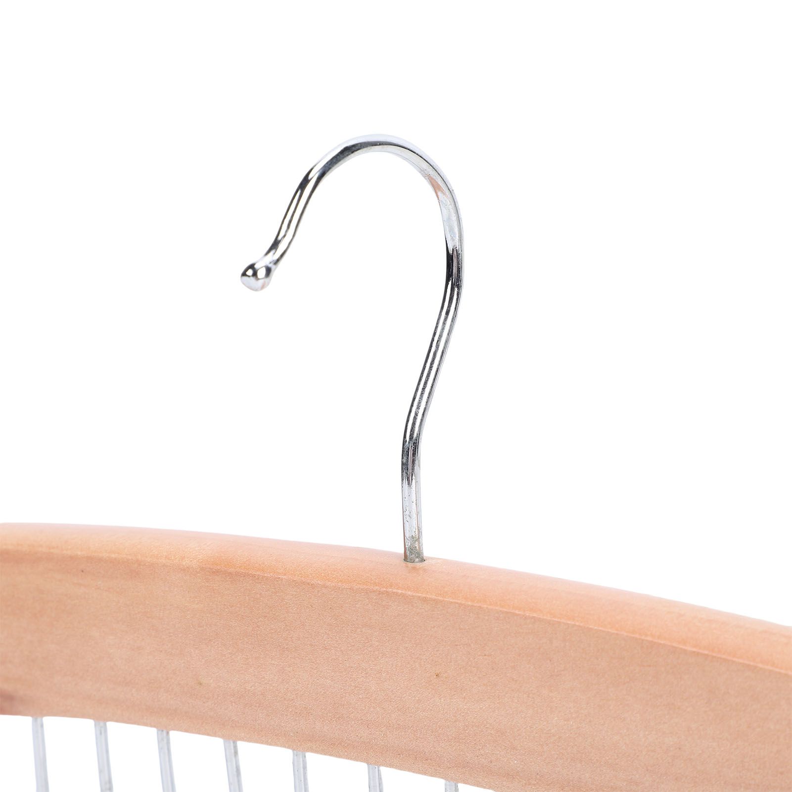 Belt Hanger Large Capacity Space Saving Multifunctional Wood Belt Organizer view 2