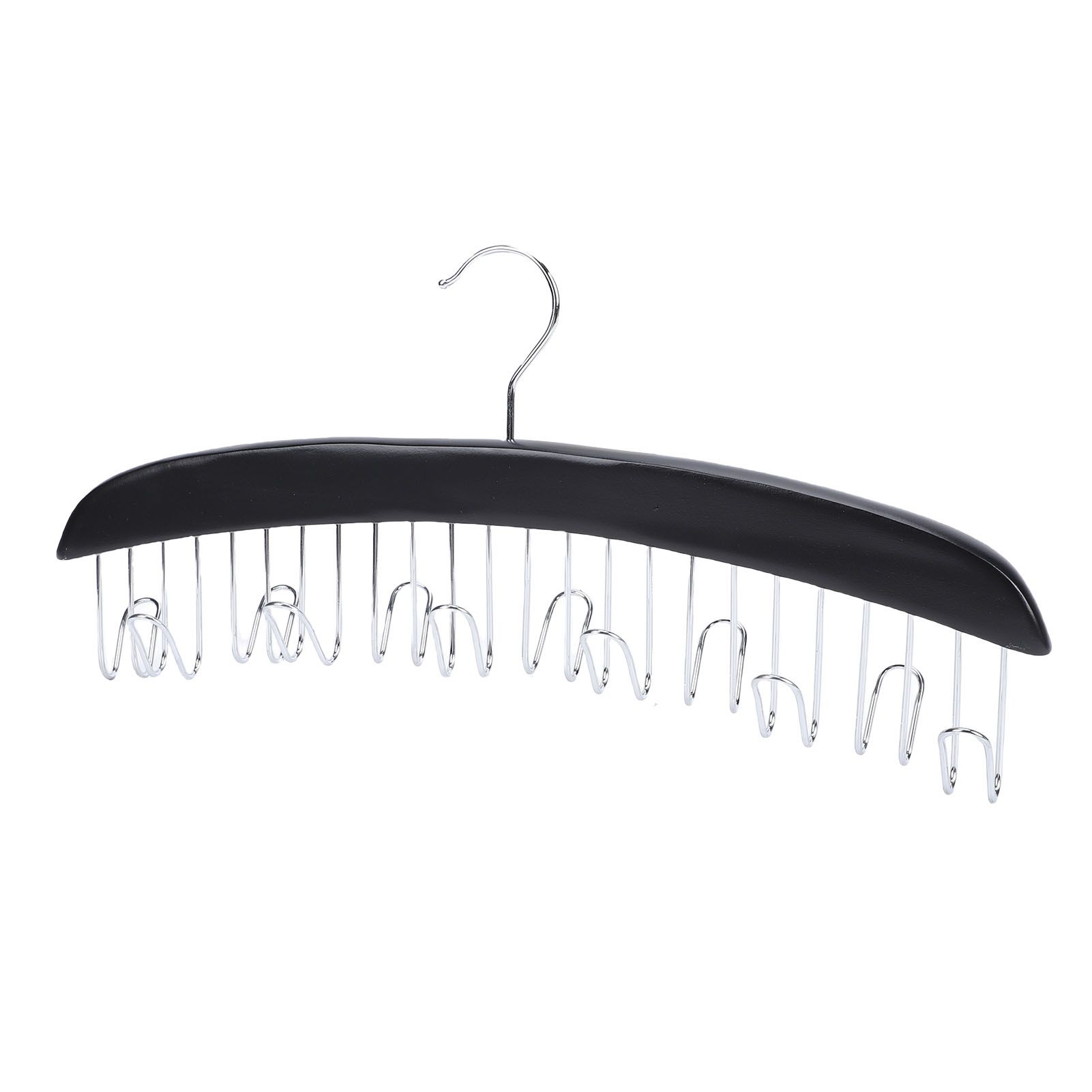 Belt Hanger Large Capacity Space Saving Multifunctional Wood Belt Organizer view 8