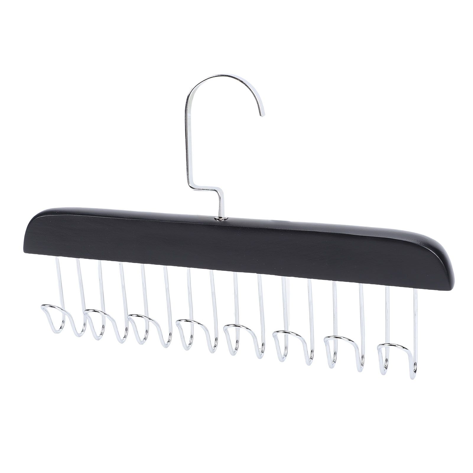 Belt Hanger Large Capacity Space Saving Multifunctional Wood Belt Organizer view 6