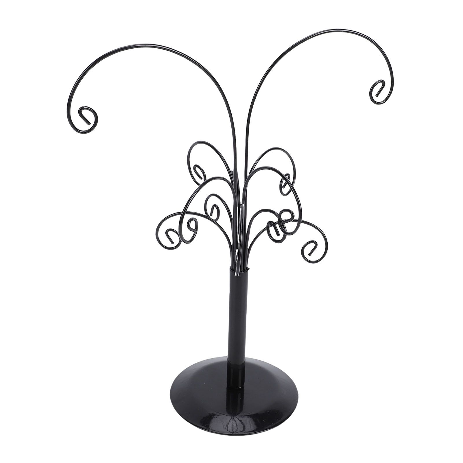 2pcs Xmas Ornament Tree Display Stand Metal Ornament Holder Tree Jewelry view 10