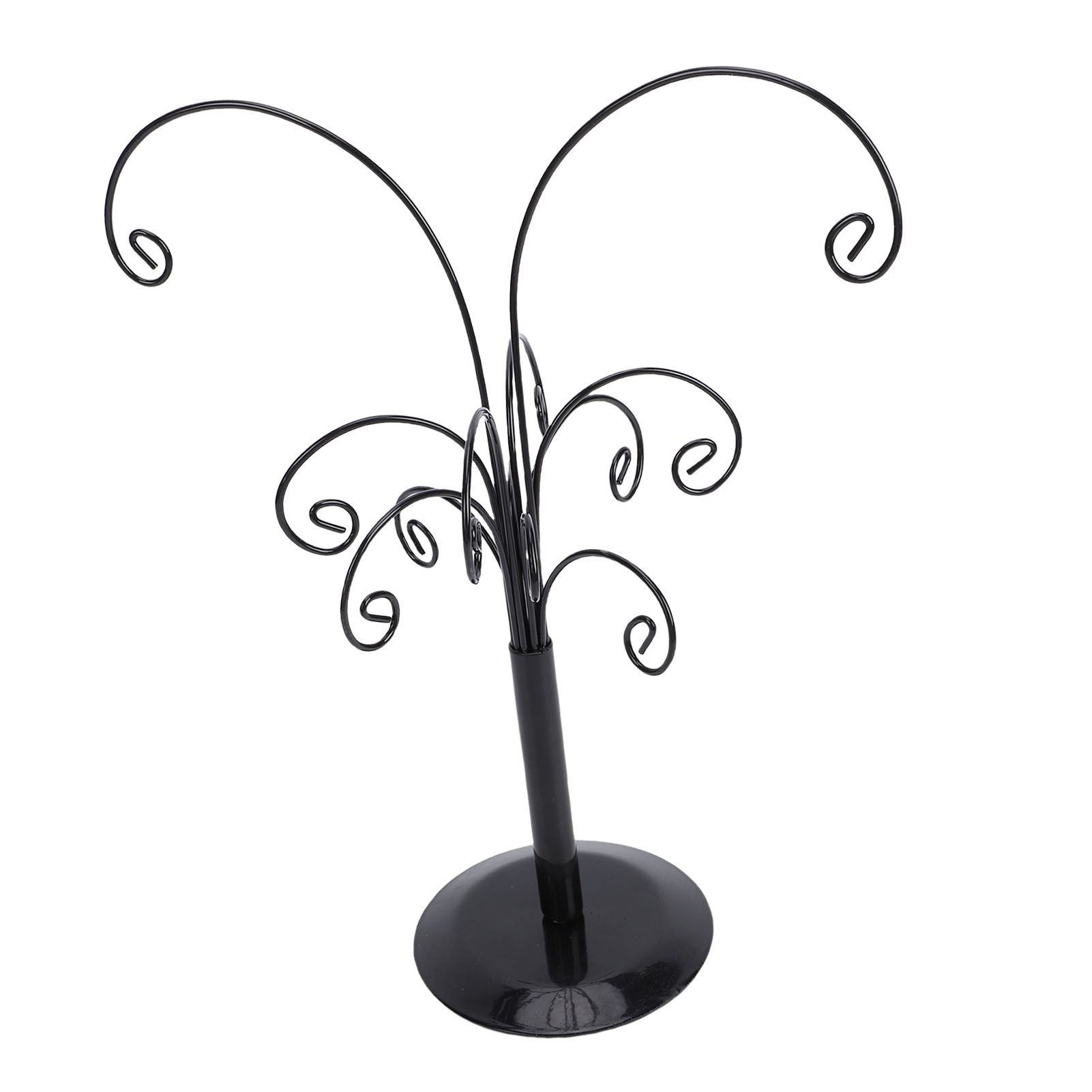 2pcs Xmas Ornament Tree Display Stand Metal Ornament Holder Tree Jewelry view 11