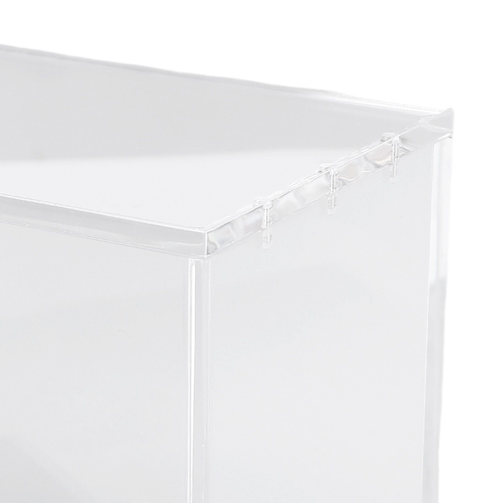 Figure Display Case Dust Proof Water Proof Clear Acrylic Display Box with view 2
