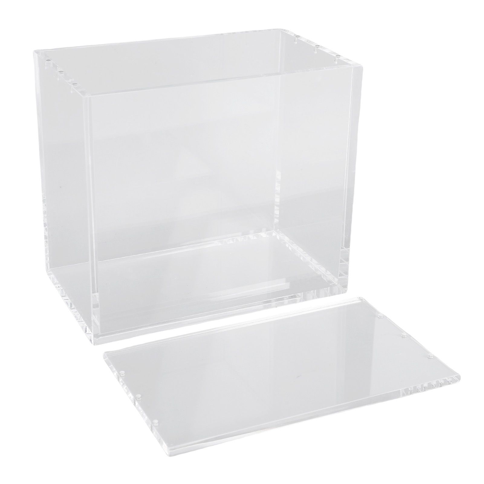 Figure Display Case Dust Proof Water Proof Clear Acrylic Display Box with view 11