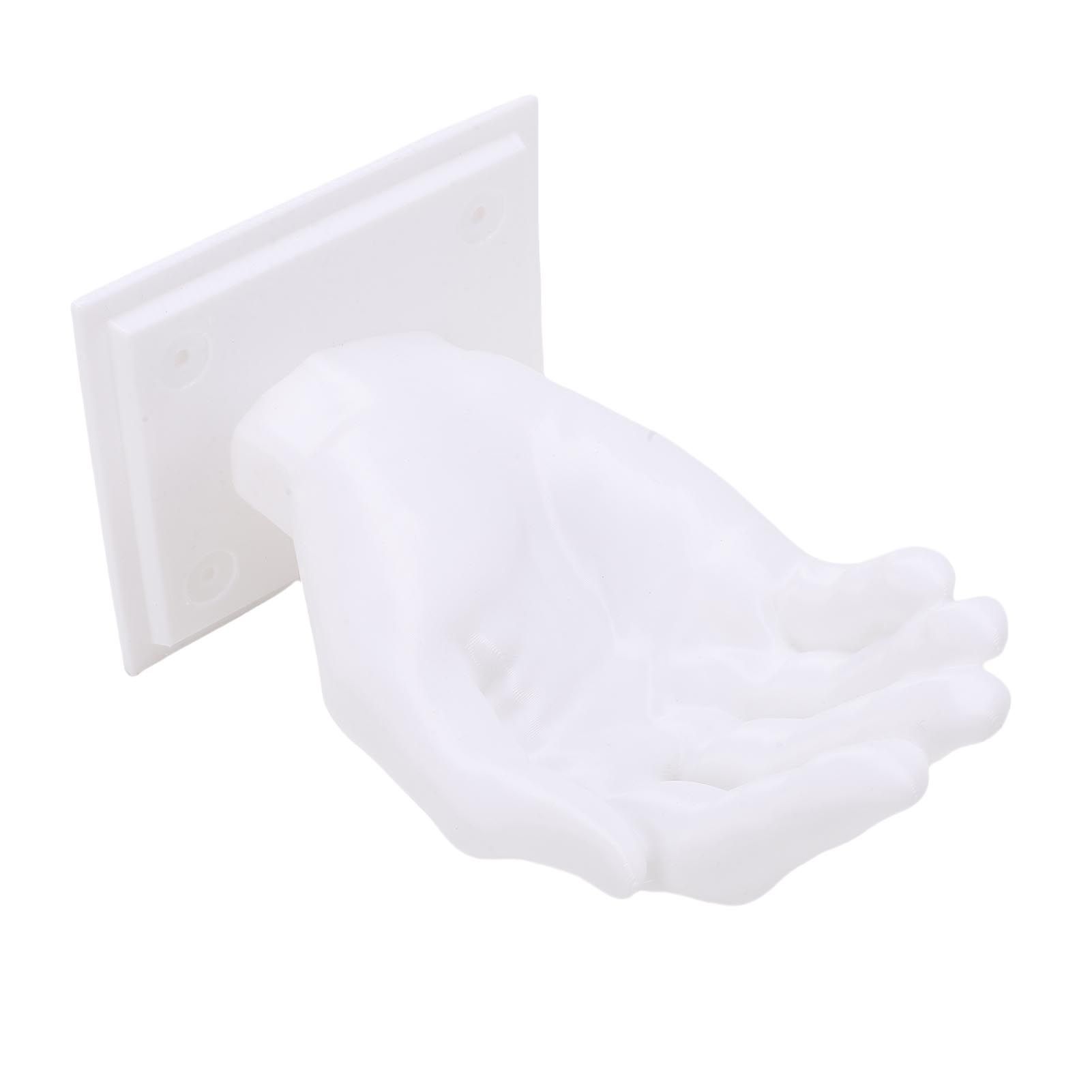 Wall Hook Creative Unique Multifunctional 3D Printed Hand Shape Key Hanger for view 4