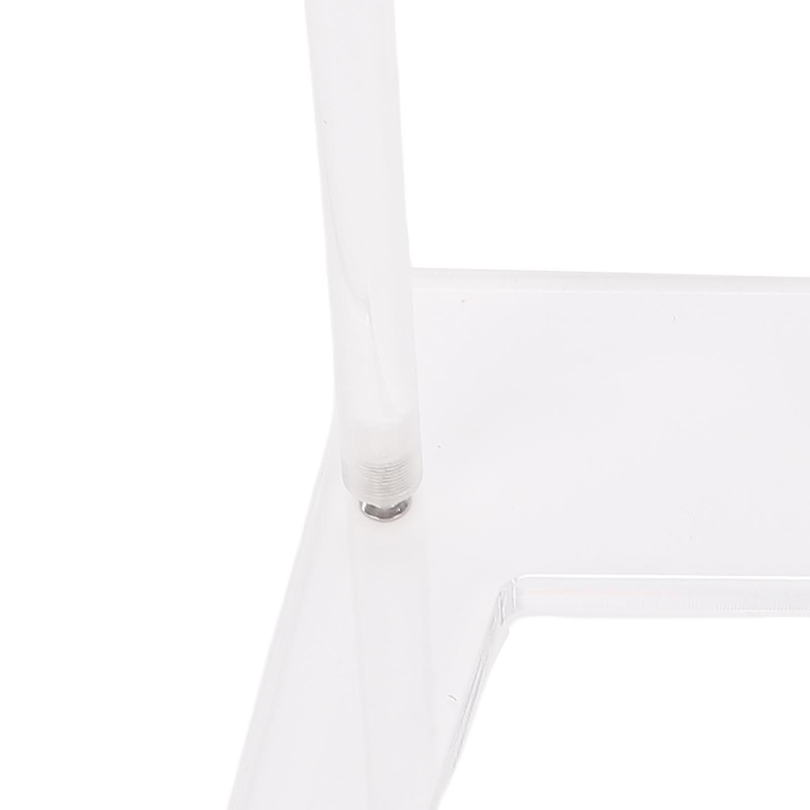 Acrylic Plate Stand Adjustable Multifunctional Transparent Tabletop Art view 7