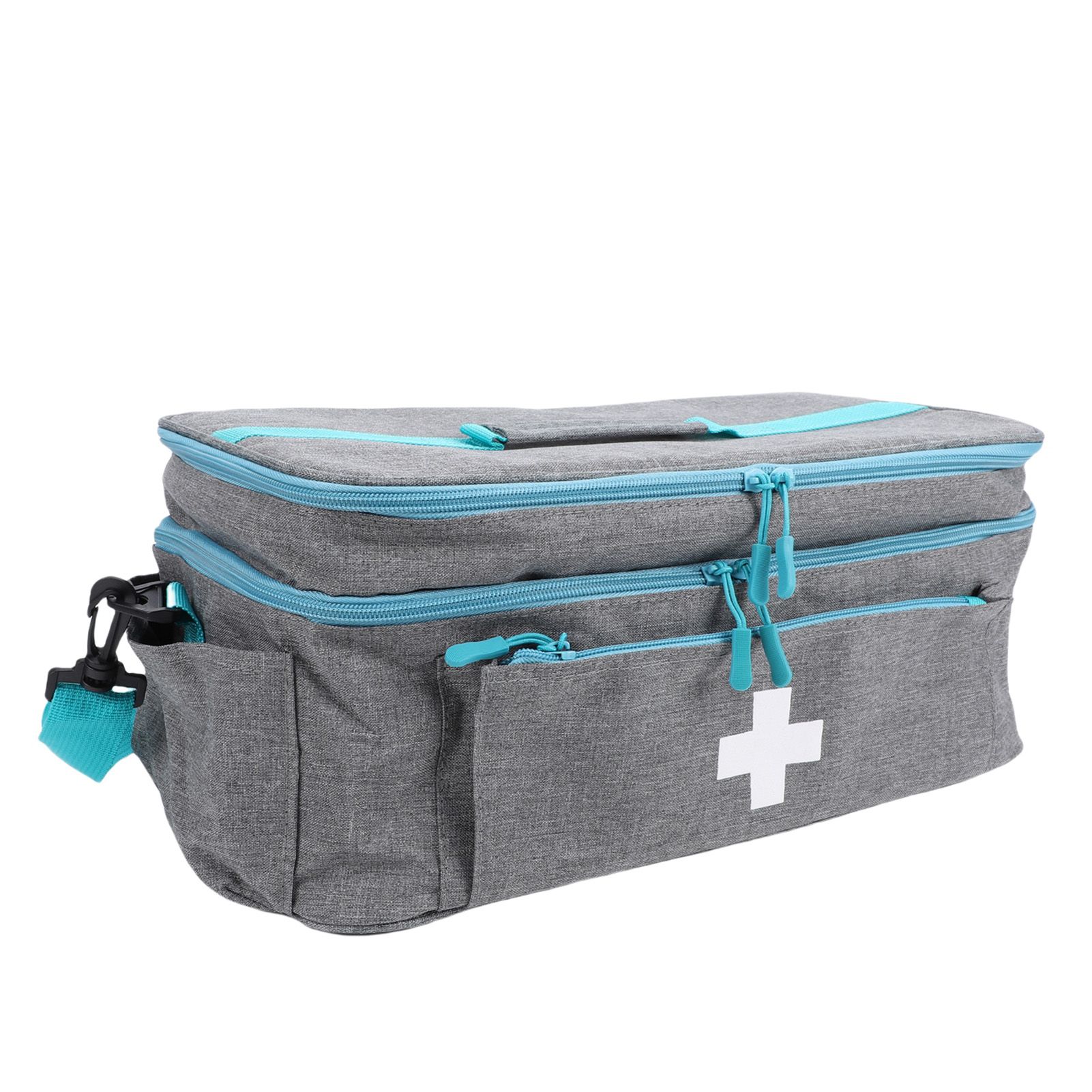 First Responder Bag Medication Carrying Case Emergency Supplies Storage Bag view 6