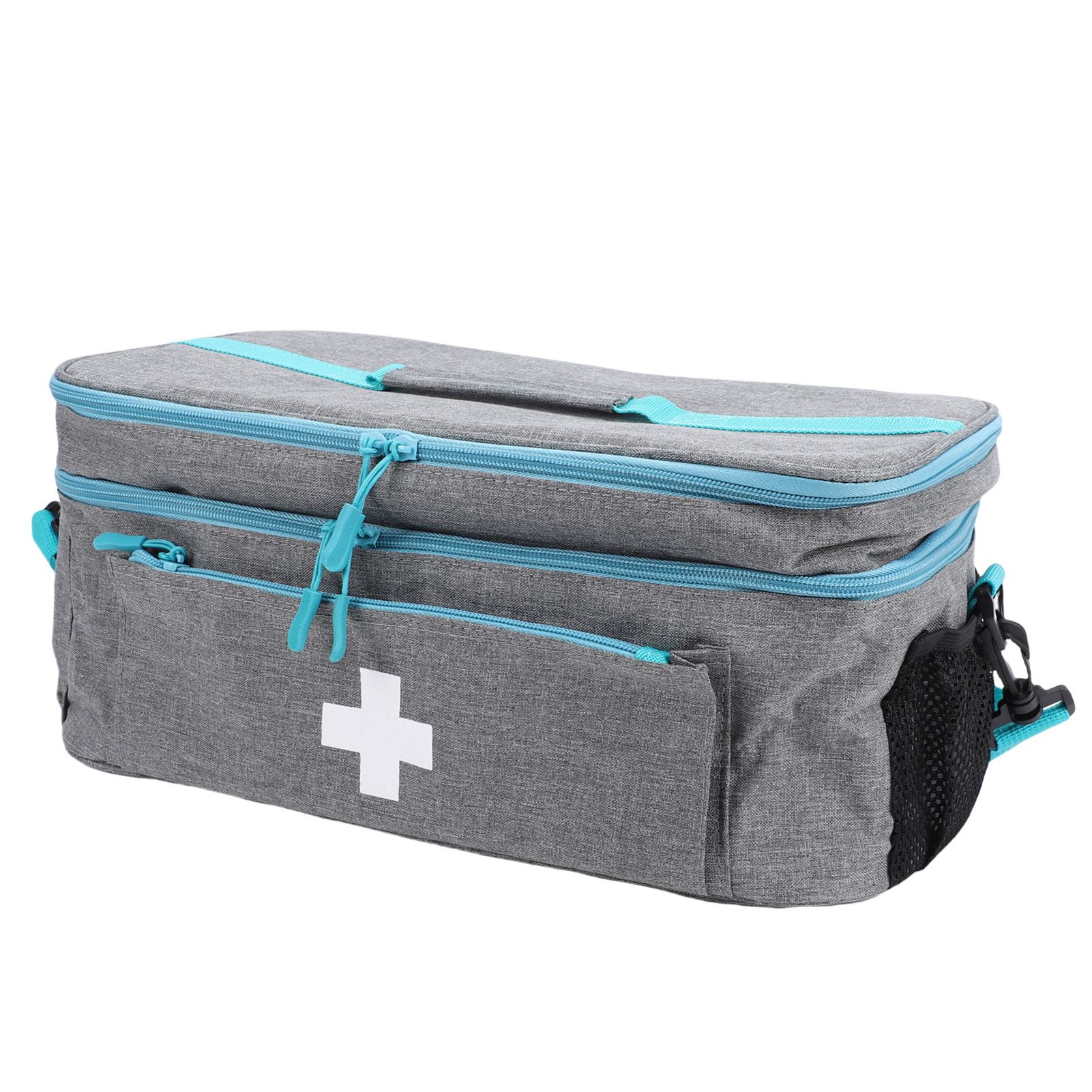 First Responder Bag Medication Carrying Case Emergency Supplies Storage Bag view 9