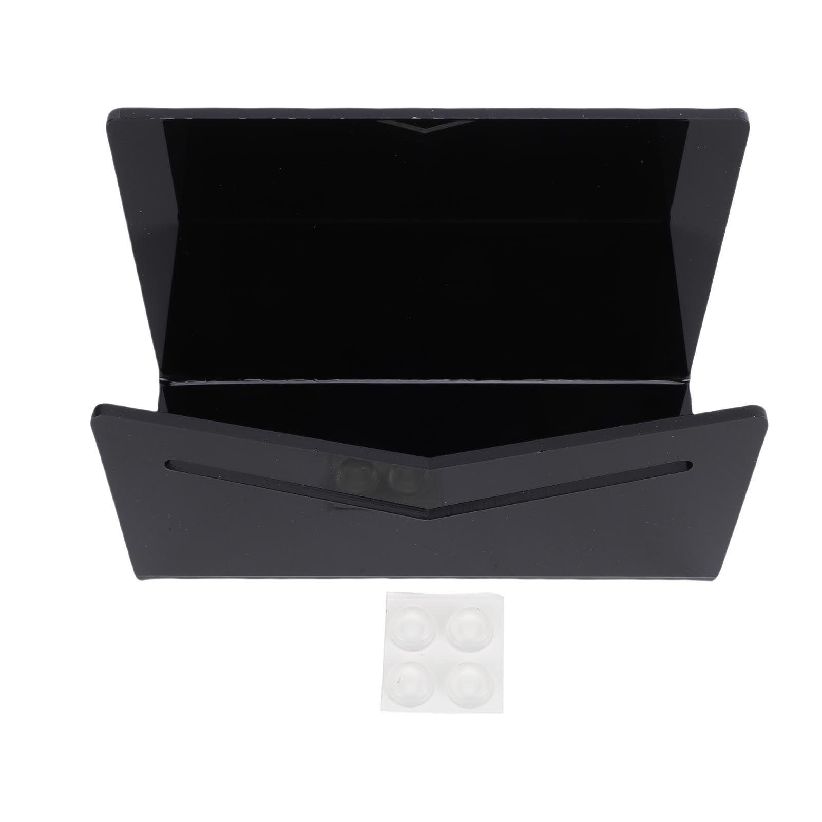 Desktop Mail Holder Acrylic Anti Slip Countertop Mail Letter Organizer view 3