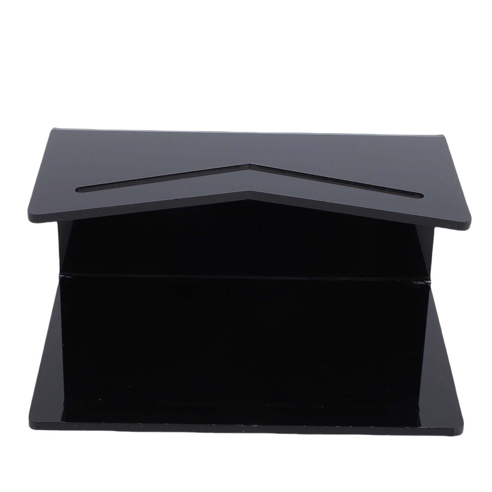 Desktop Mail Holder Acrylic Anti Slip Countertop Mail Letter Organizer view 6