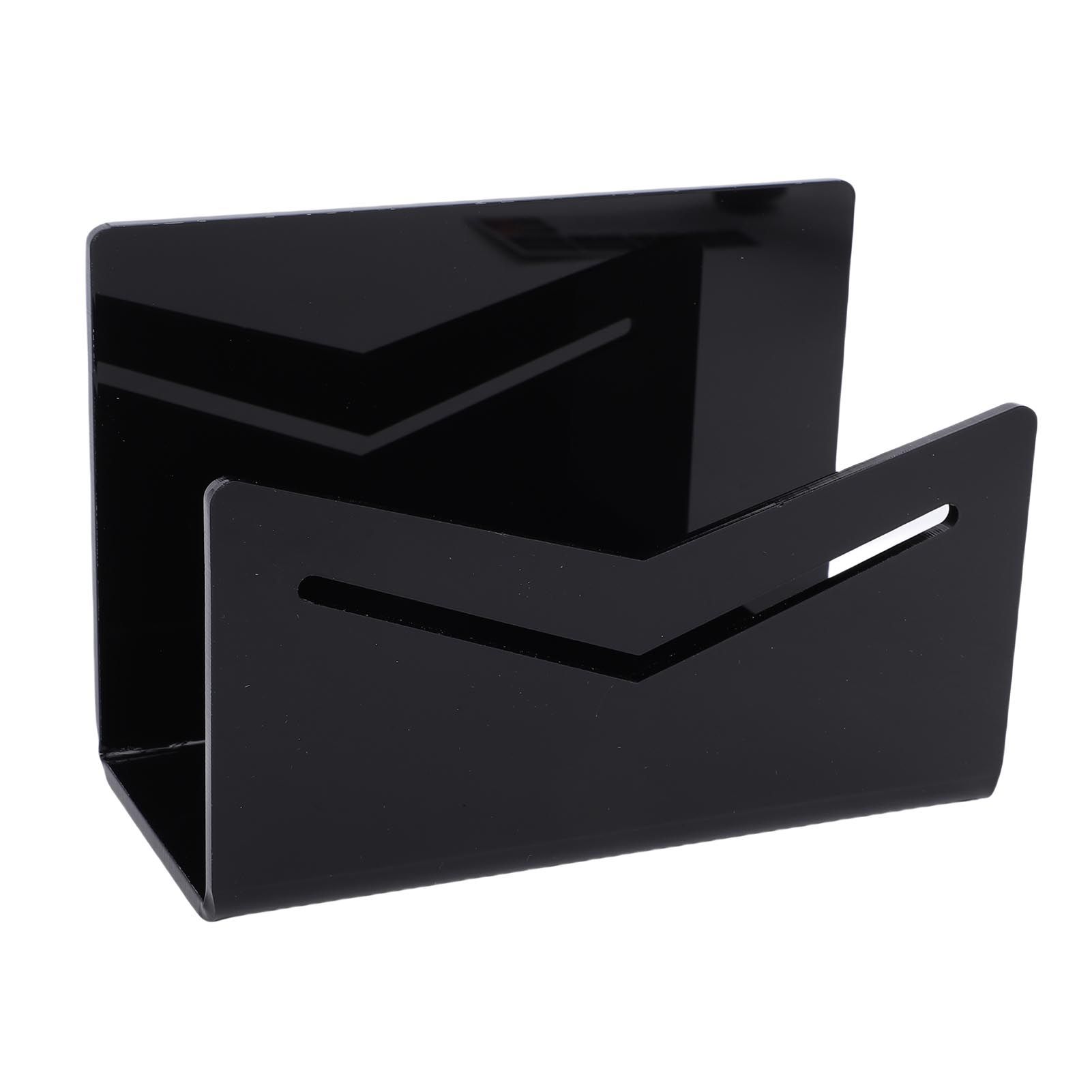 Desktop Mail Holder Acrylic Anti Slip Countertop Mail Letter Organizer view 12