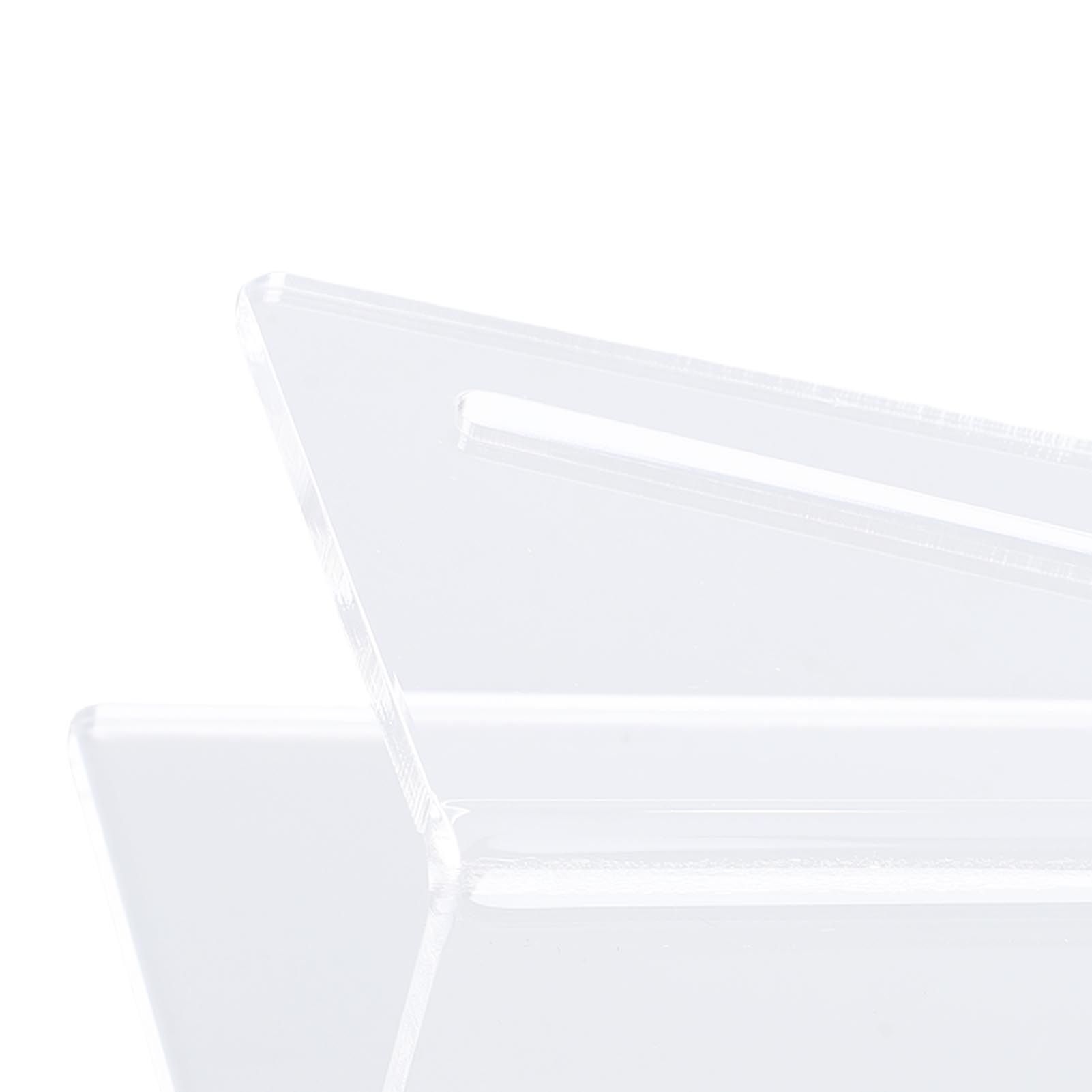 Desktop Mail Holder Acrylic Anti Slip Countertop Mail Letter Organizer view 2