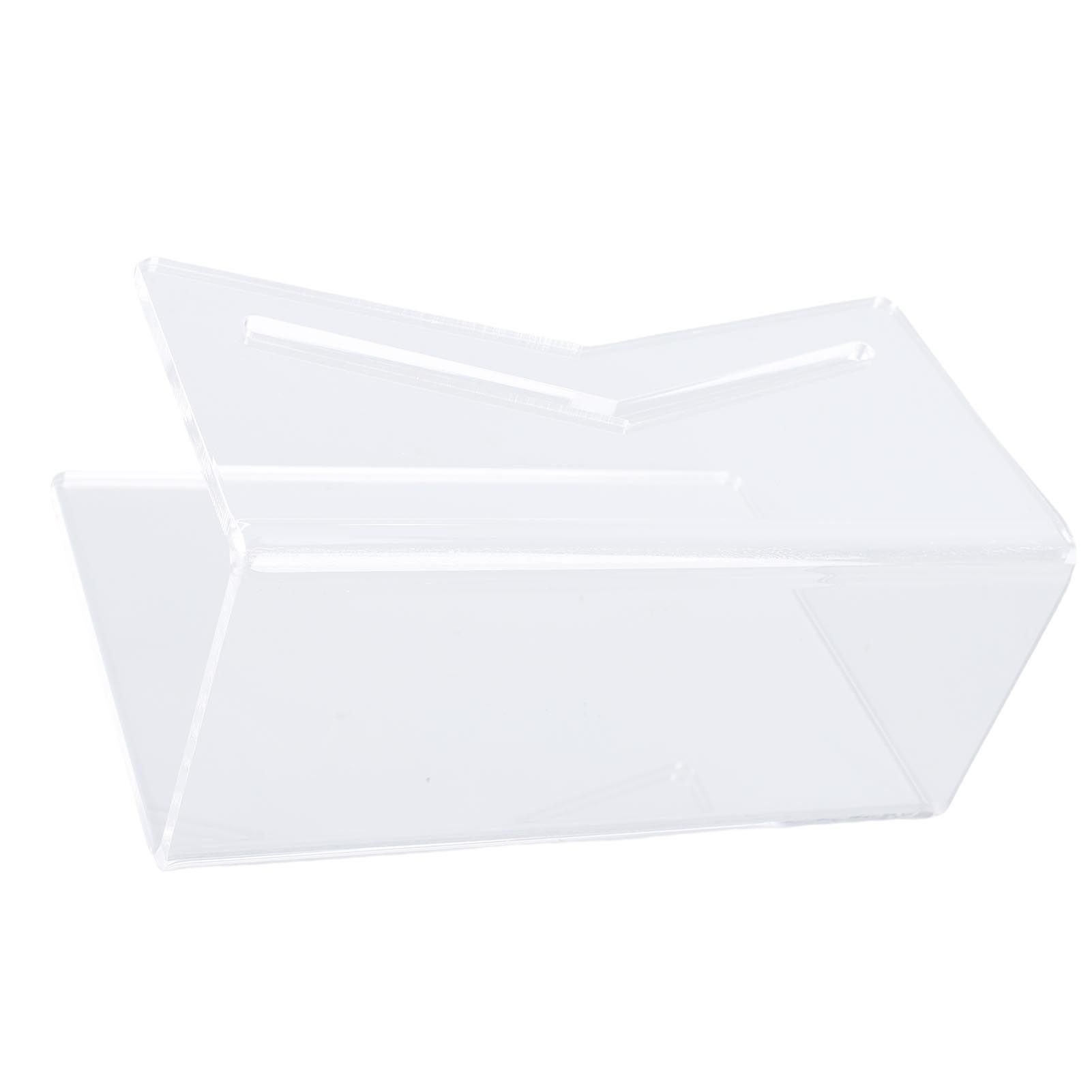 Desktop Mail Holder Acrylic Anti Slip Countertop Mail Letter Organizer view 4