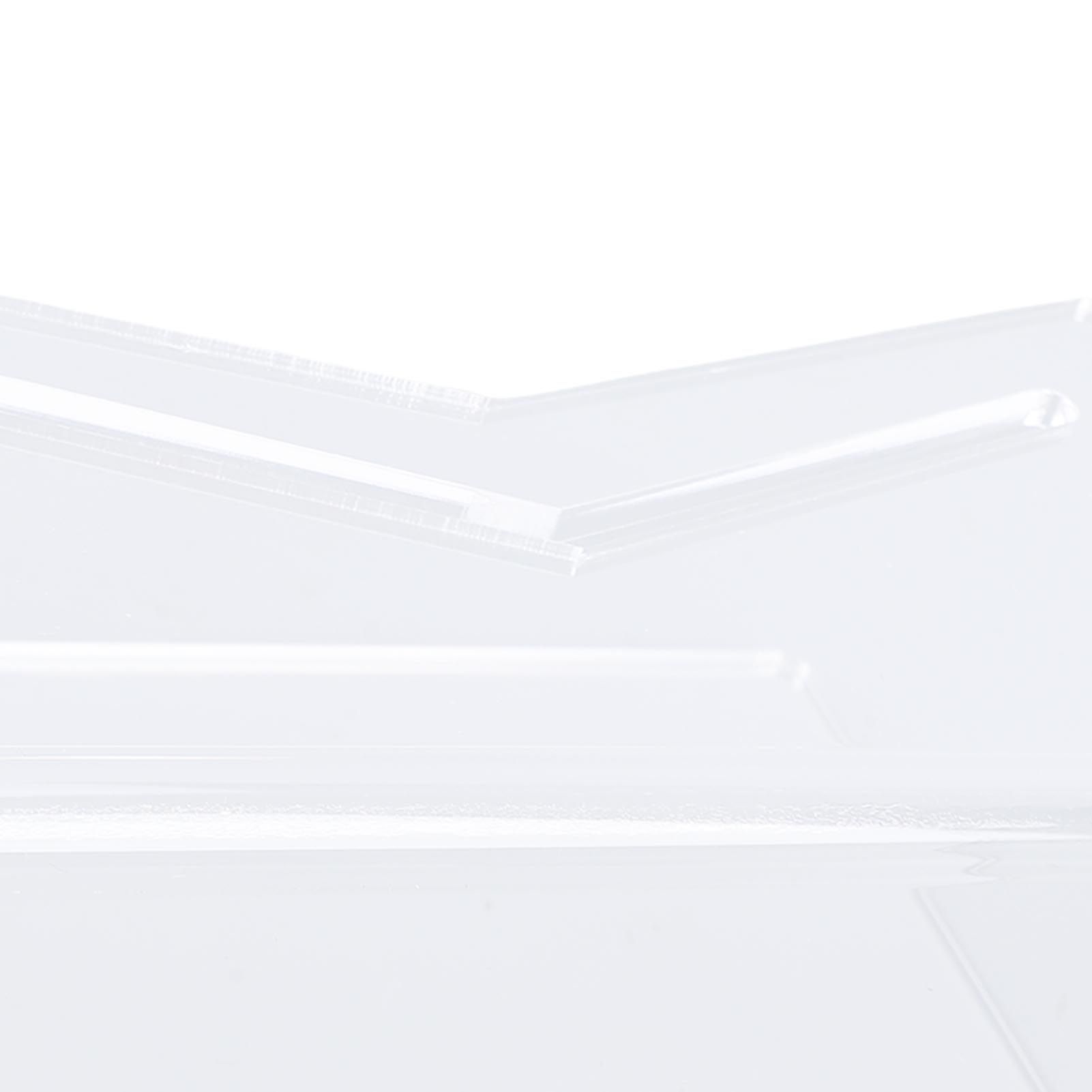 Desktop Mail Holder Acrylic Anti Slip Countertop Mail Letter Organizer view 7
