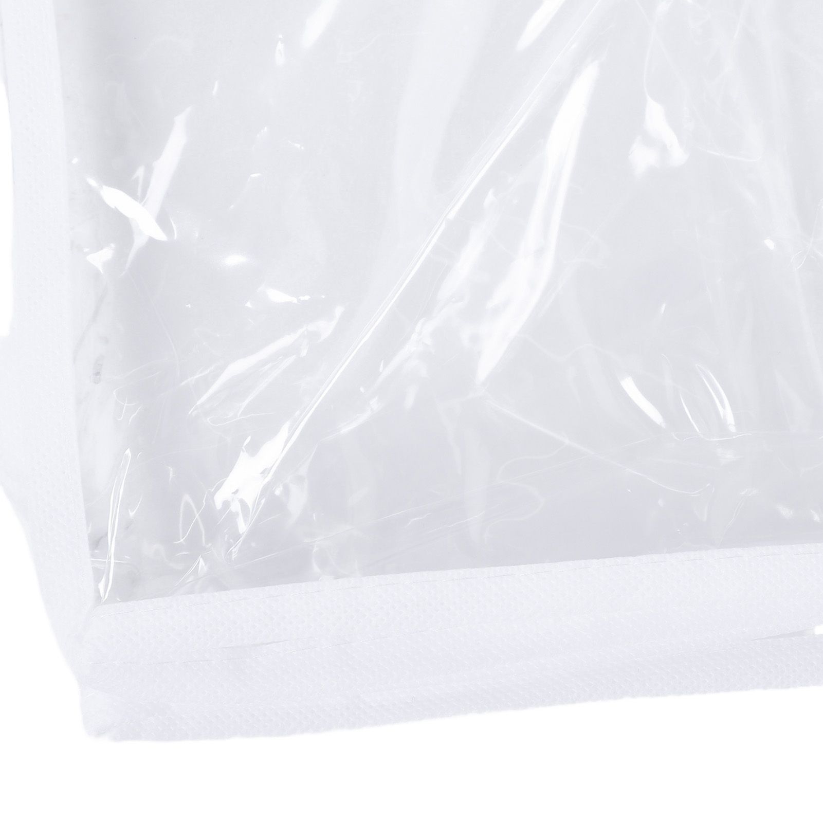 Closet Garment Bag Transparent Hanging Clothes Dust Cover for Long Coats view 2