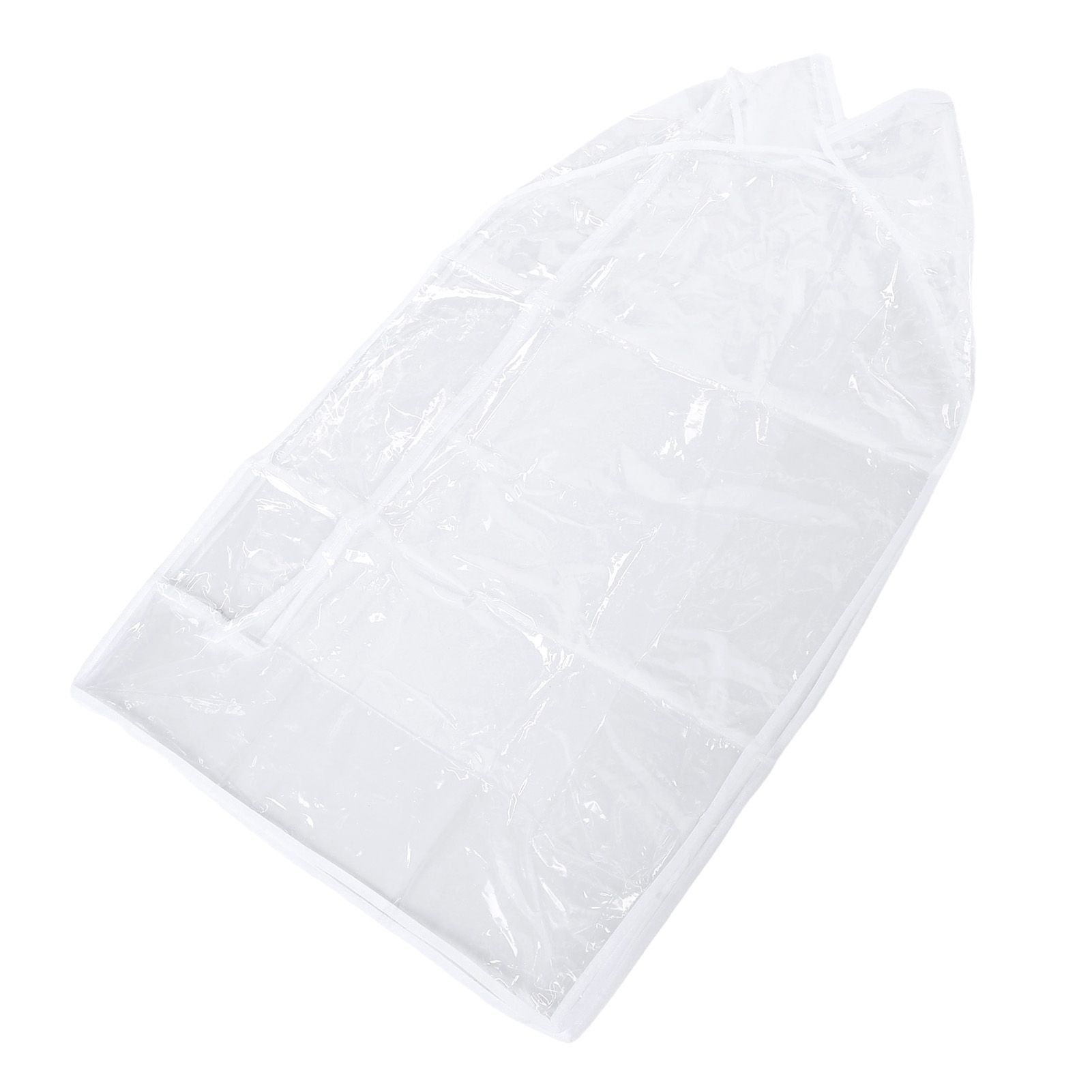 Closet Garment Bag Transparent Hanging Clothes Dust Cover for Long Coats view 11