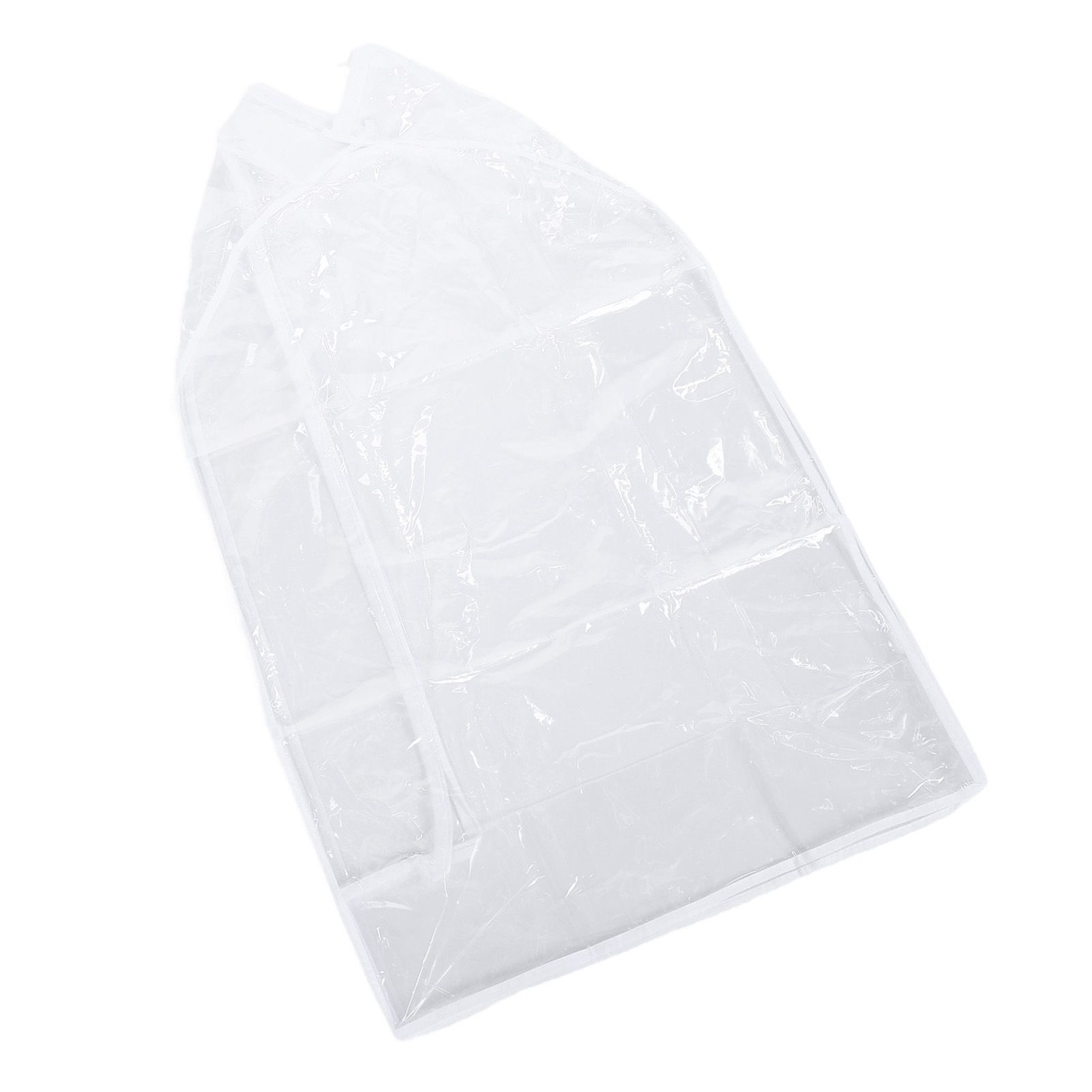 Closet Garment Bag Transparent Hanging Clothes Dust Cover for Long Coats view 12