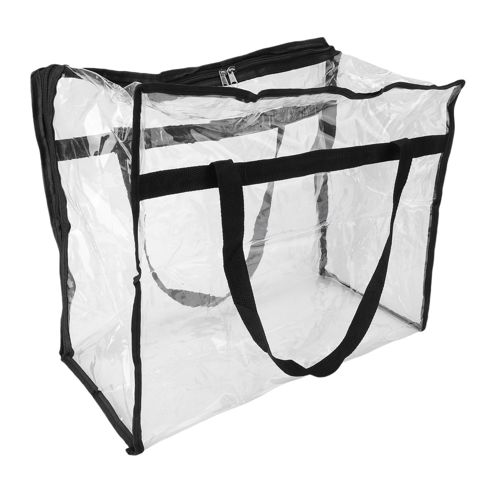 Clear Storage Bag for Clothes PVC Blanket Storage Bag Closet Organizer with