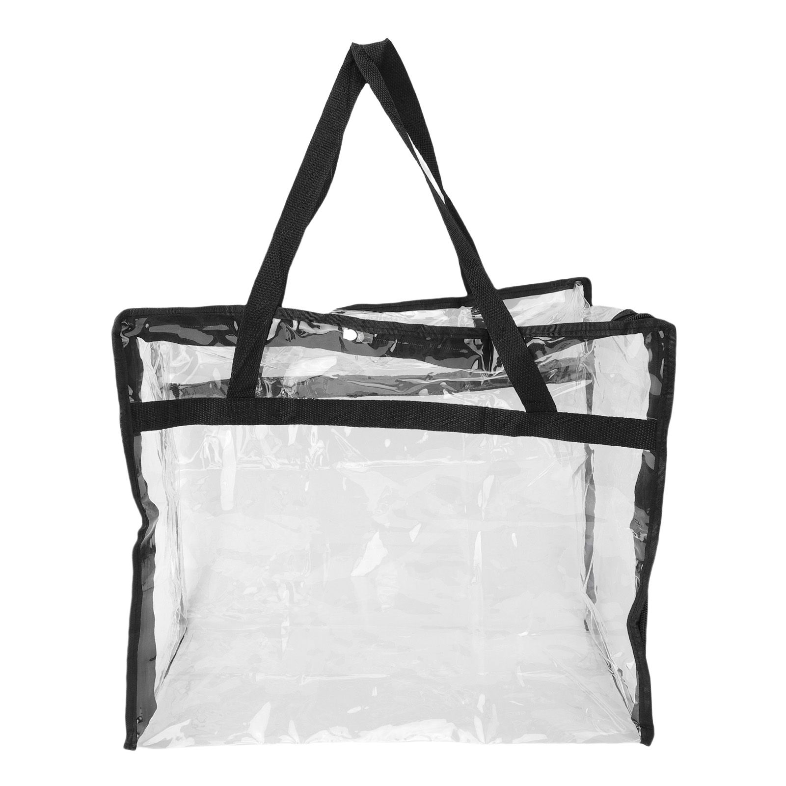 Clear Storage Bag for Clothes PVC Blanket Storage Bag Closet Organizer with view 3