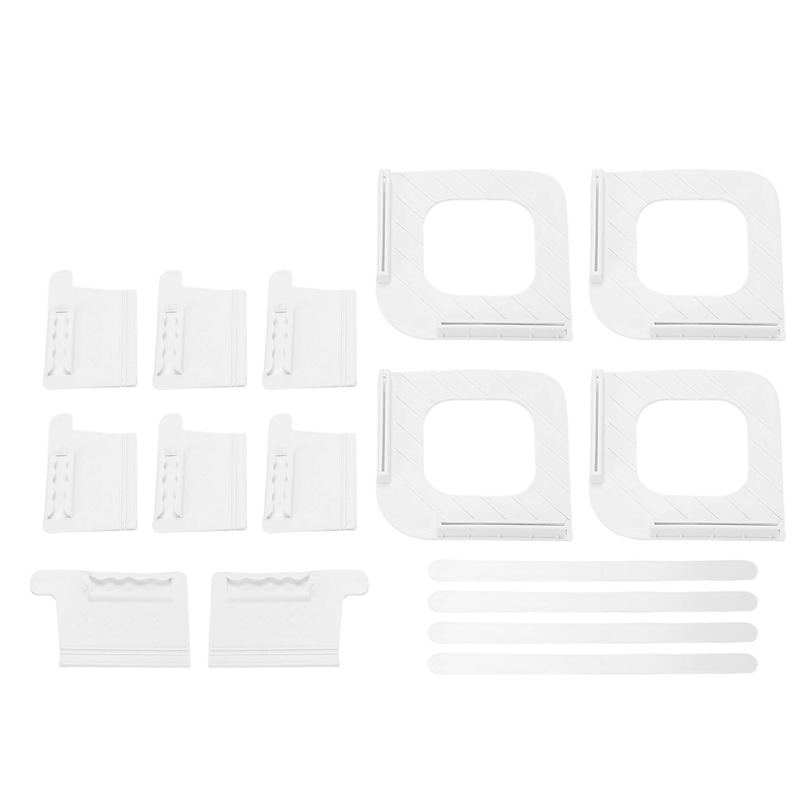 4Pcs Bed Sheet Holders for Corners Heavy Duty Fitted Strips Lock Clamps view 3