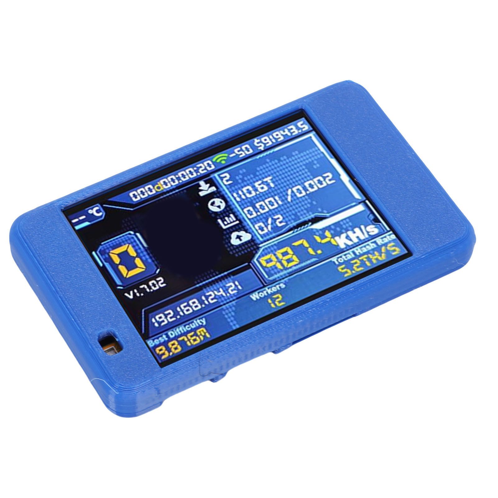 Bitcoin Miner USB Plug and Play Bluetooth WIFI 1060KH/s 2.8 Inch Display Solo view 9