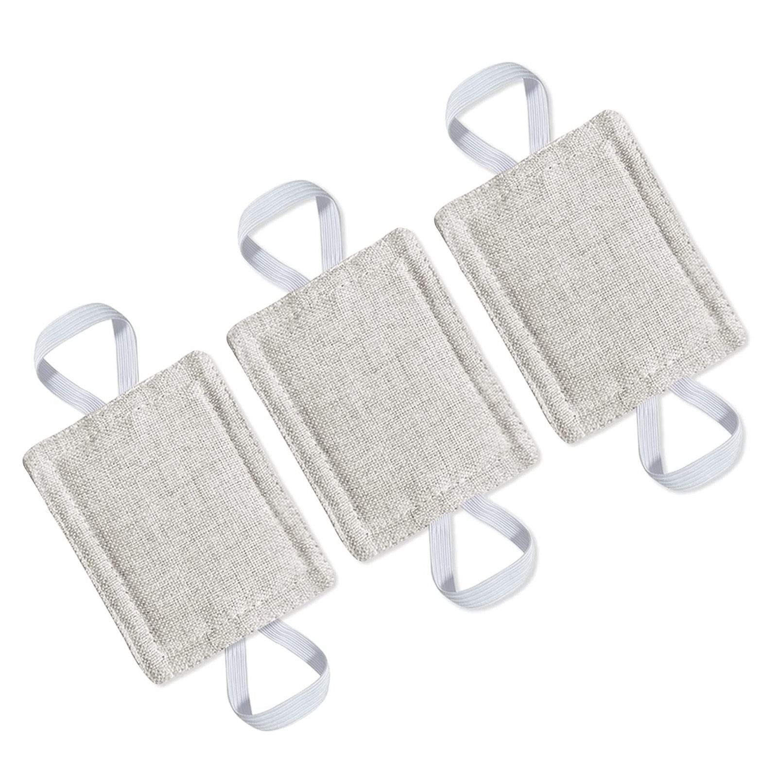 3PCS Door Slam Stopper Noise Reducing Latch Cover Door Noise Blocker with view 3