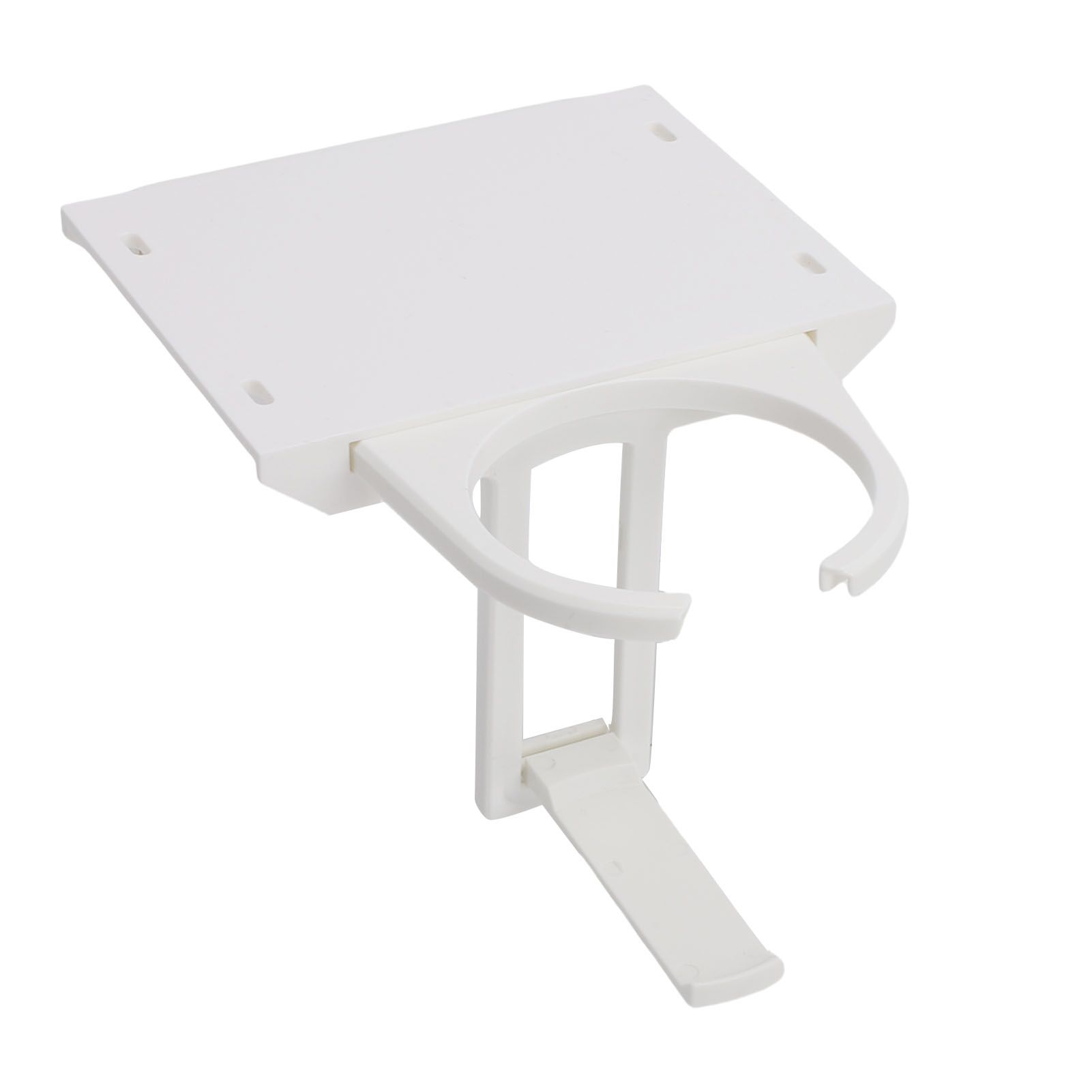 Foldable Under Desk Cup Holder Drink Holder Headphone Hanger Claw Style view 4
