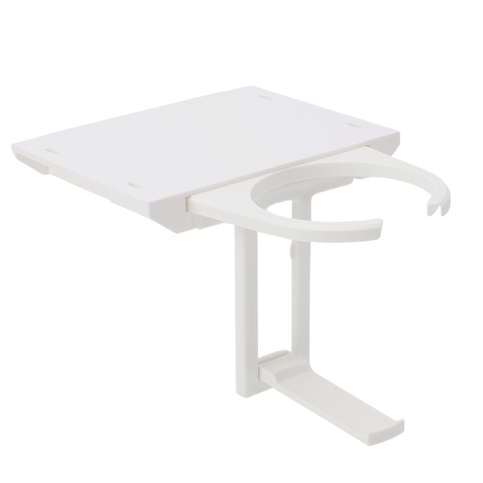 Foldable Under Desk Cup Holder Drink Holder Headphone Hanger Claw Style view 8