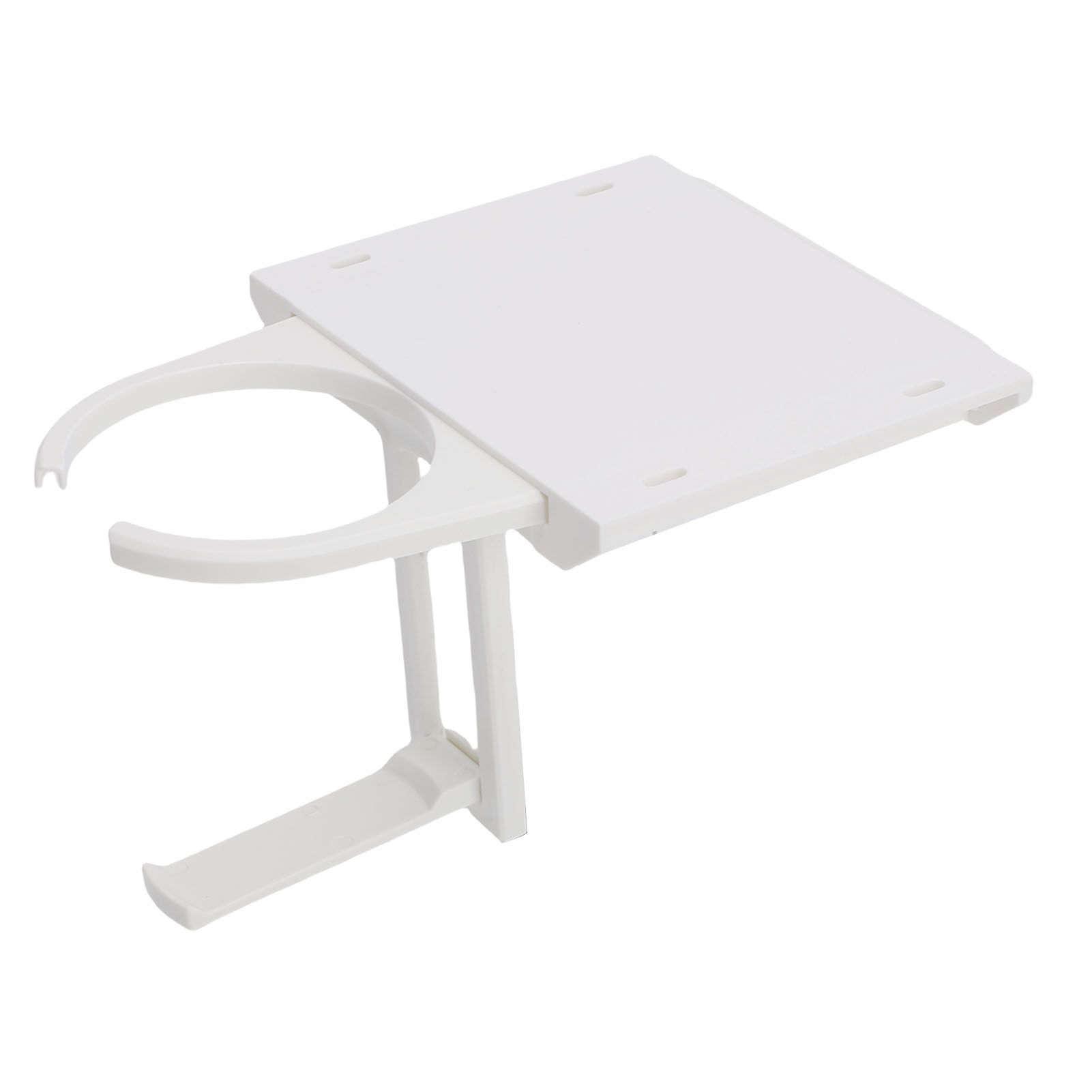 Foldable Under Desk Cup Holder Drink Holder Headphone Hanger Claw Style view 12