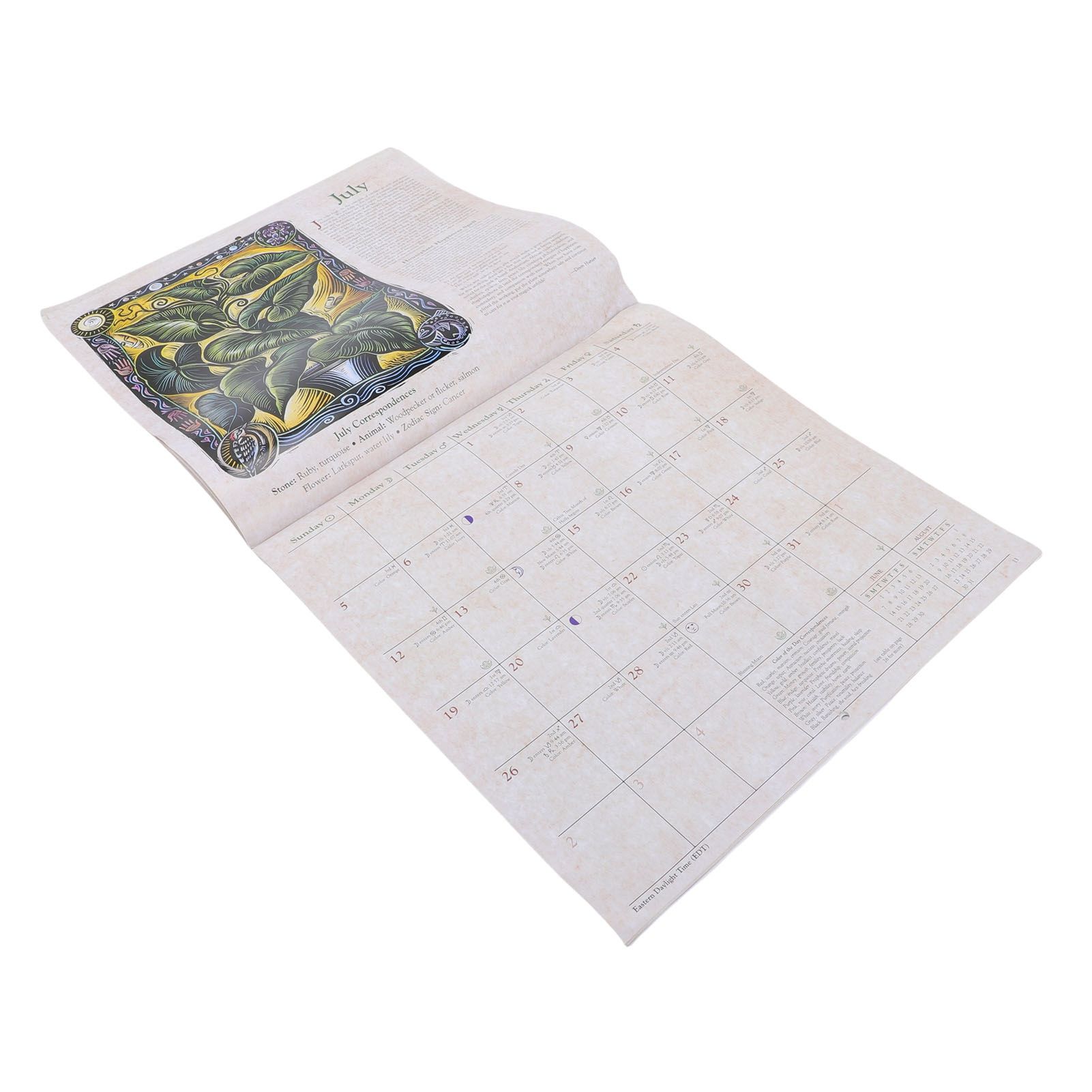 2026 Witches Calendar Coated Paper Astrological Witches Planner Calendar with view 3
