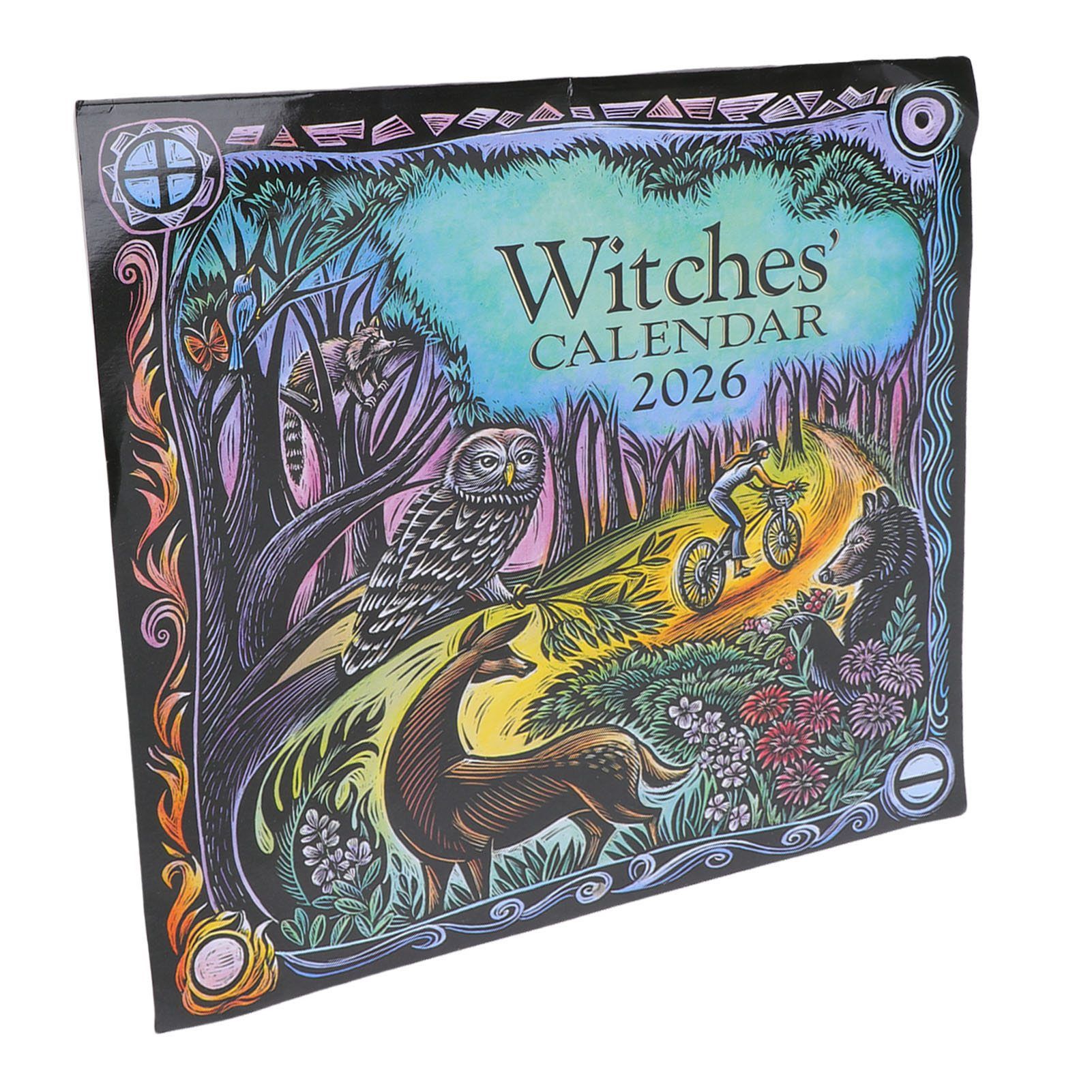2026 Witches Calendar Coated Paper Astrological Witches Planner Calendar with view 6