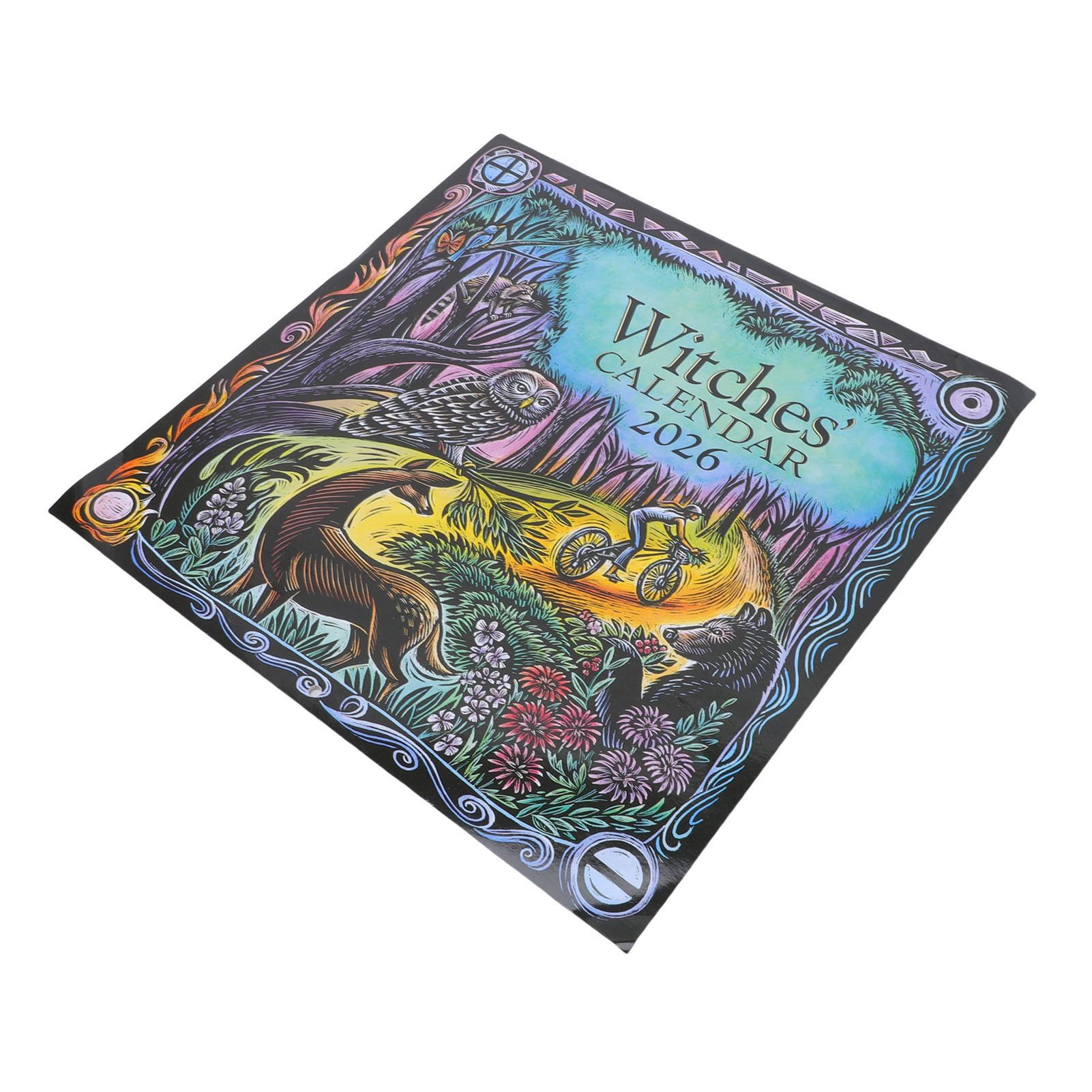 2026 Witches Calendar Coated Paper Astrological Witches Planner Calendar with view 7