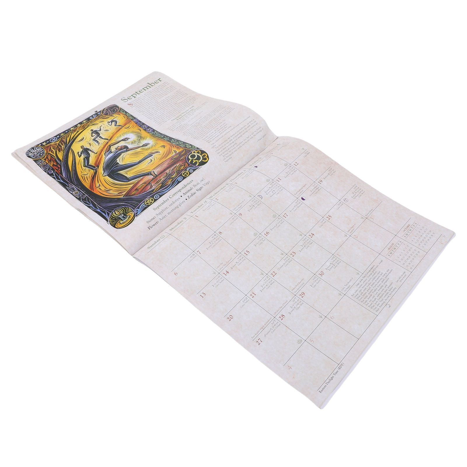 2026 Witches Calendar Coated Paper Astrological Witches Planner Calendar with view 9